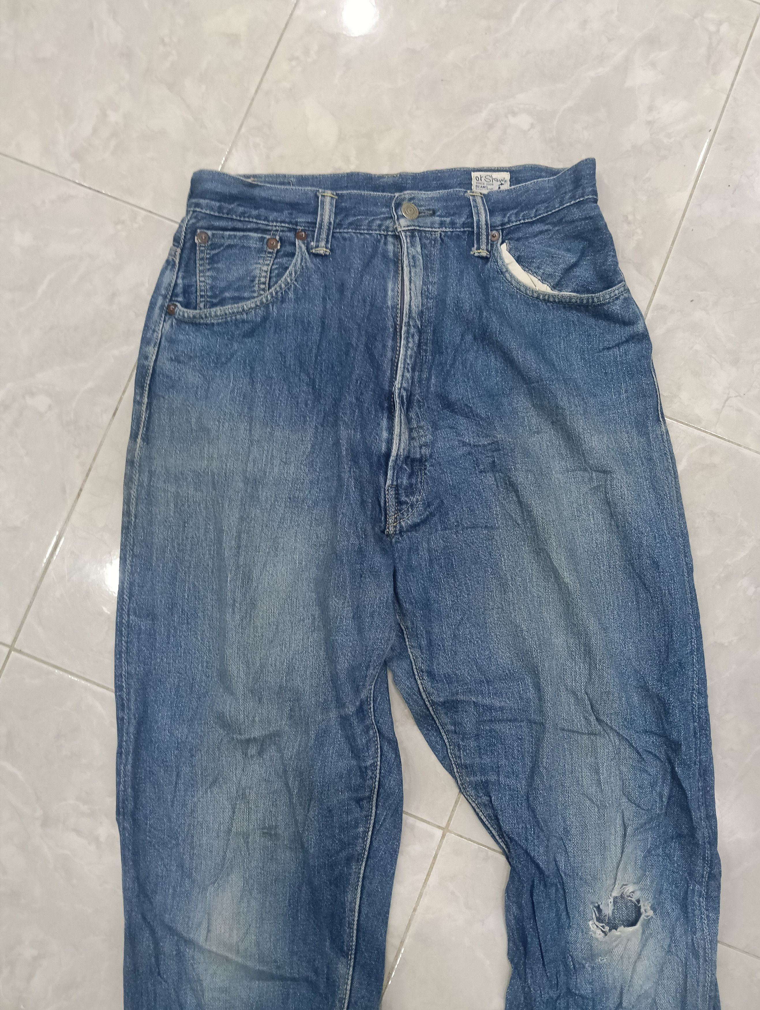 Beams Plus × Orslow Orslow Selvadge Look Like Baggy Size US 29 - 2 Thumbnail