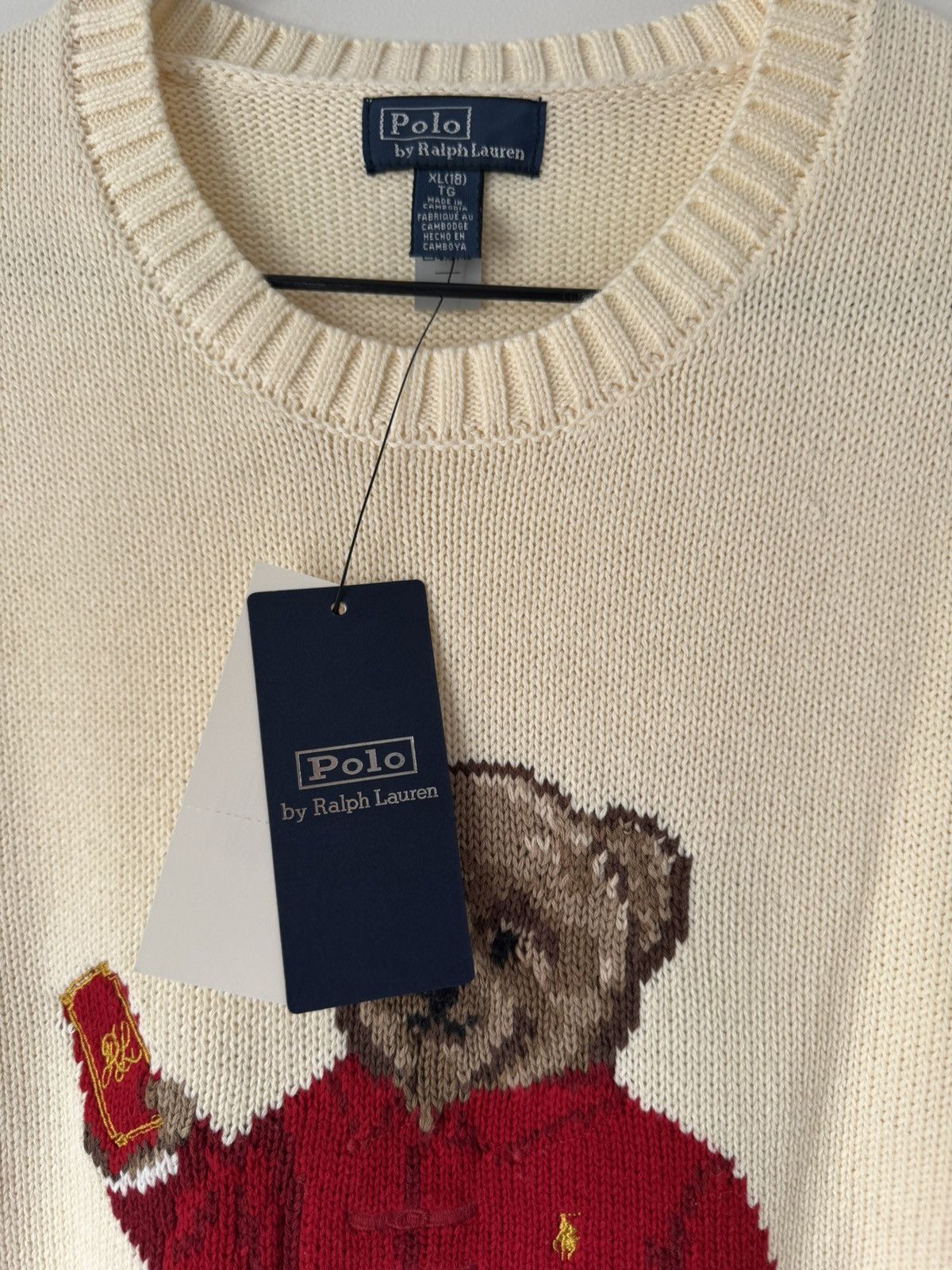 Ralph Lauren Ralph Lauren bear white jumper Size S / US 4 / IT 40 - 5 Thumbnail