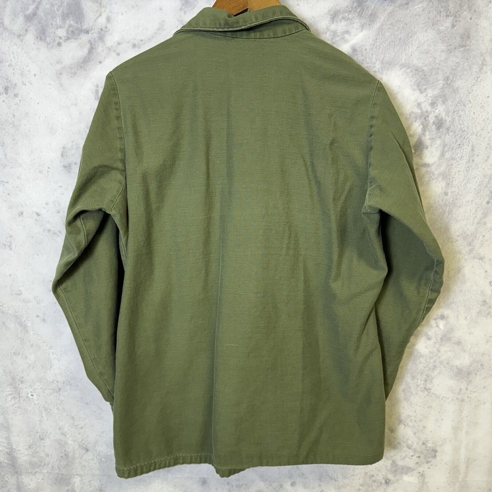 Vintage Vintage OG-107 Sateen Military Shirt Mens Medium Green Butto Size US M / EU 48-50 / 2 - 2 Thumbnail