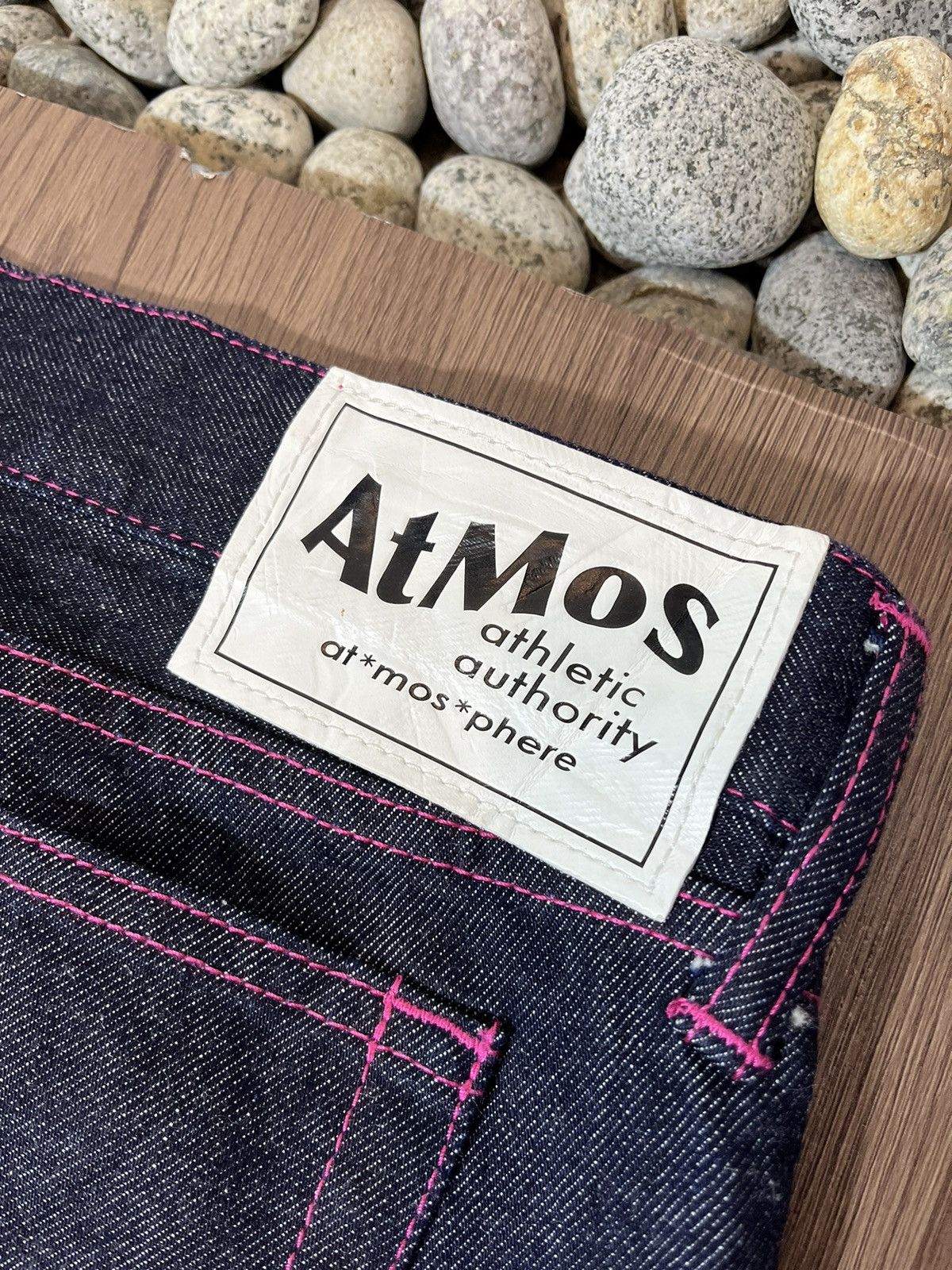 atmos Atmos Girl Pink Stitch Indigo Denim Size US 30 / EU 46 - 10 Thumbnail