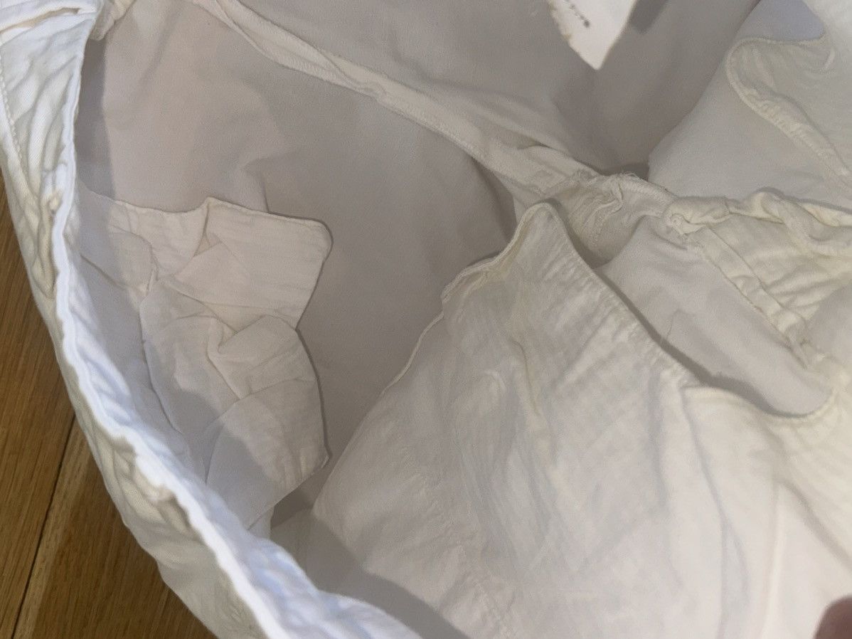 Prada vintage prada made italy 100% cotton white pants 36x29 m Size US 36 / EU 52 - 9 Thumbnail