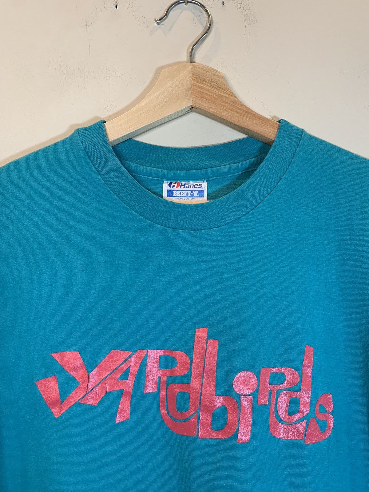 Band Tees × Vintage *RARE* Vintage 80’s The Yardbirds Single Stitch Band T-Shirt Size US L / EU 52-54 / 3 - 2 Thumbnail