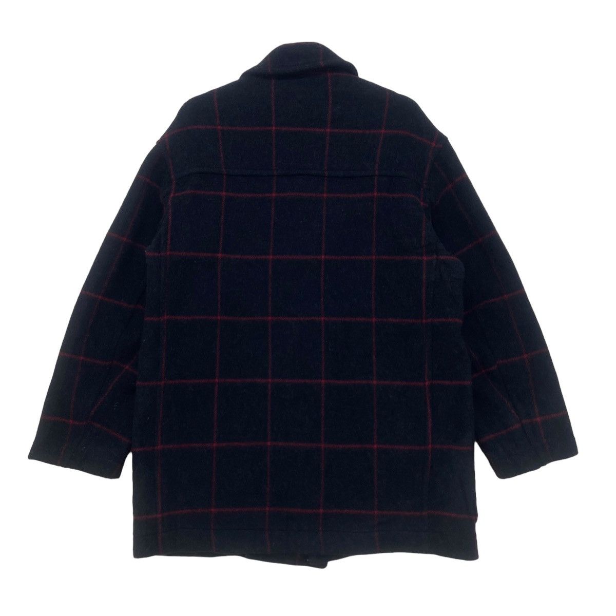 Original Montgomery Made in England Montgomery Checkered Wool Heavy Coat Size US M / EU 48-50 / 2 - 4 Thumbnail
