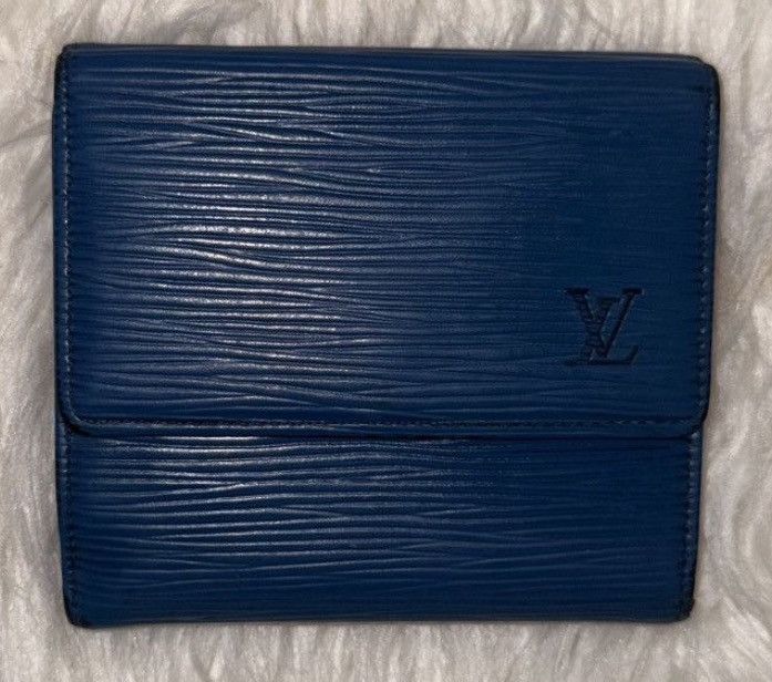Louis Vuitton Louis Vuitton Blue Epi Wallet Size ONE SIZE - 1 Thumbnail