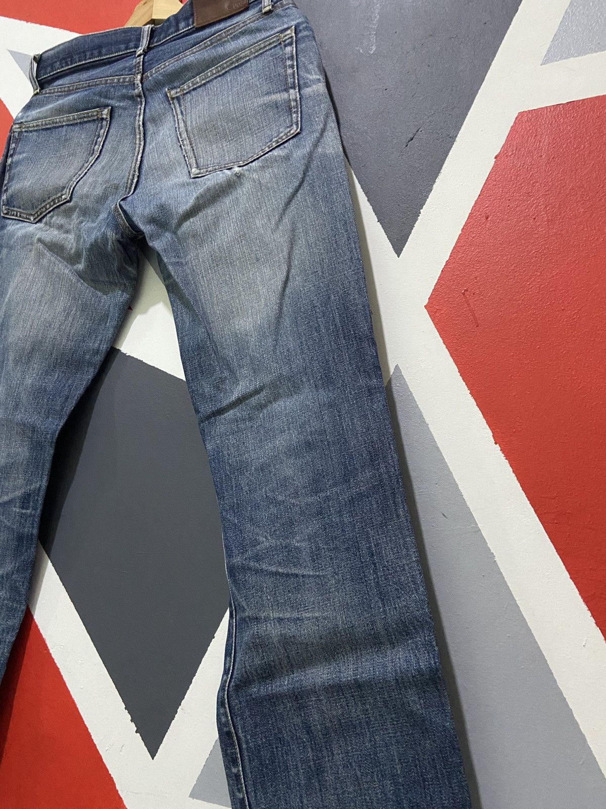 Uniqlo Vintage Y2K Uniqlo S002 Baggy Ripped Jeans Size US 30 / EU 46 - 6 Thumbnail