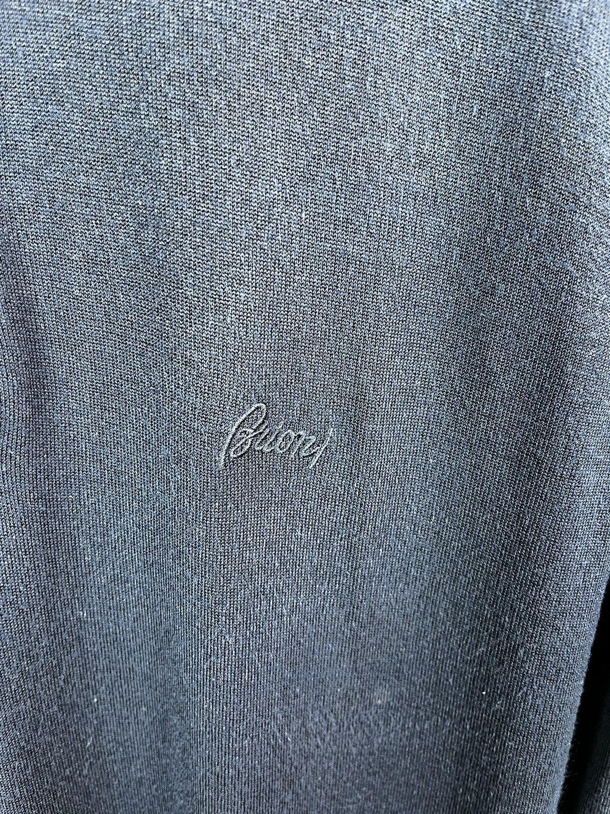 Brioni Brioni silk polo shirt big logo Size US XXL / EU 58 / 5 - 7 Thumbnail