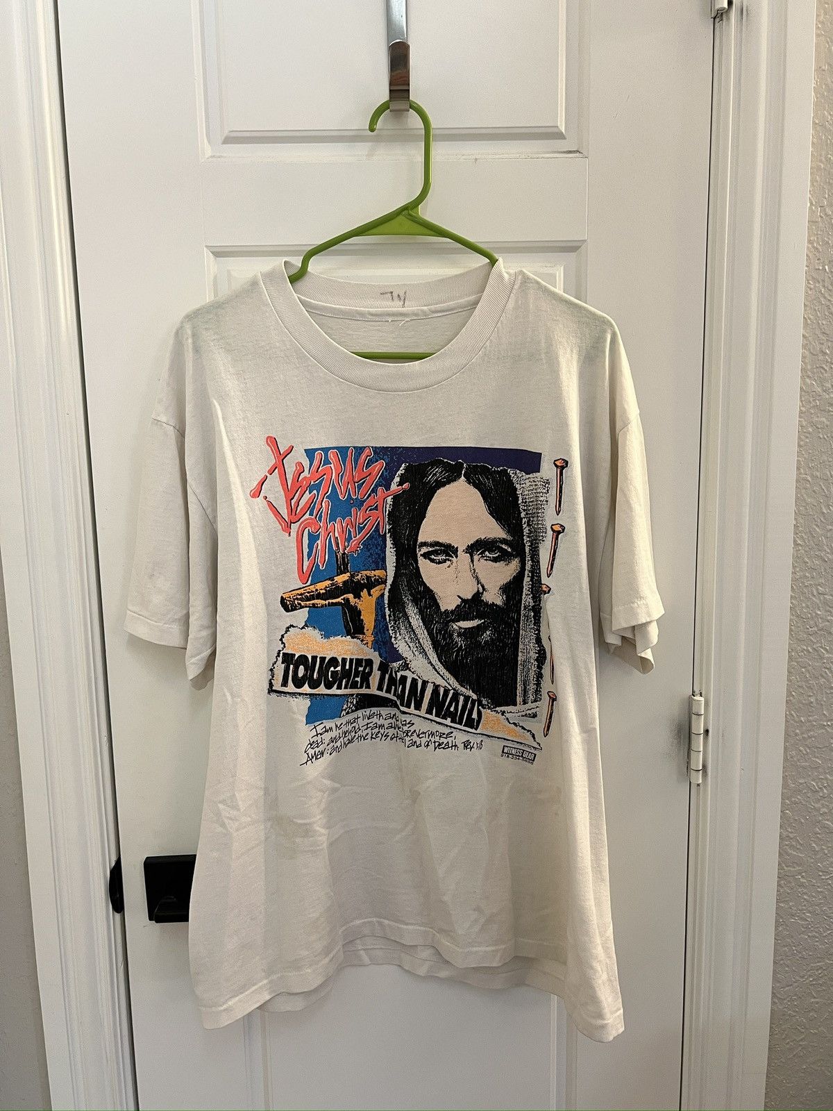 Other 80s Tougher than Nails Jesus Tee Size US L / EU 52-54 / 3 - 1 Thumbnail