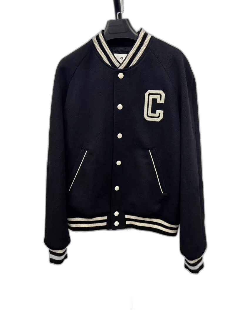 Celine Celine SS24 Striped Logo Jacket-yf Size US L / EU 52-54 / 3 - 1 Thumbnail