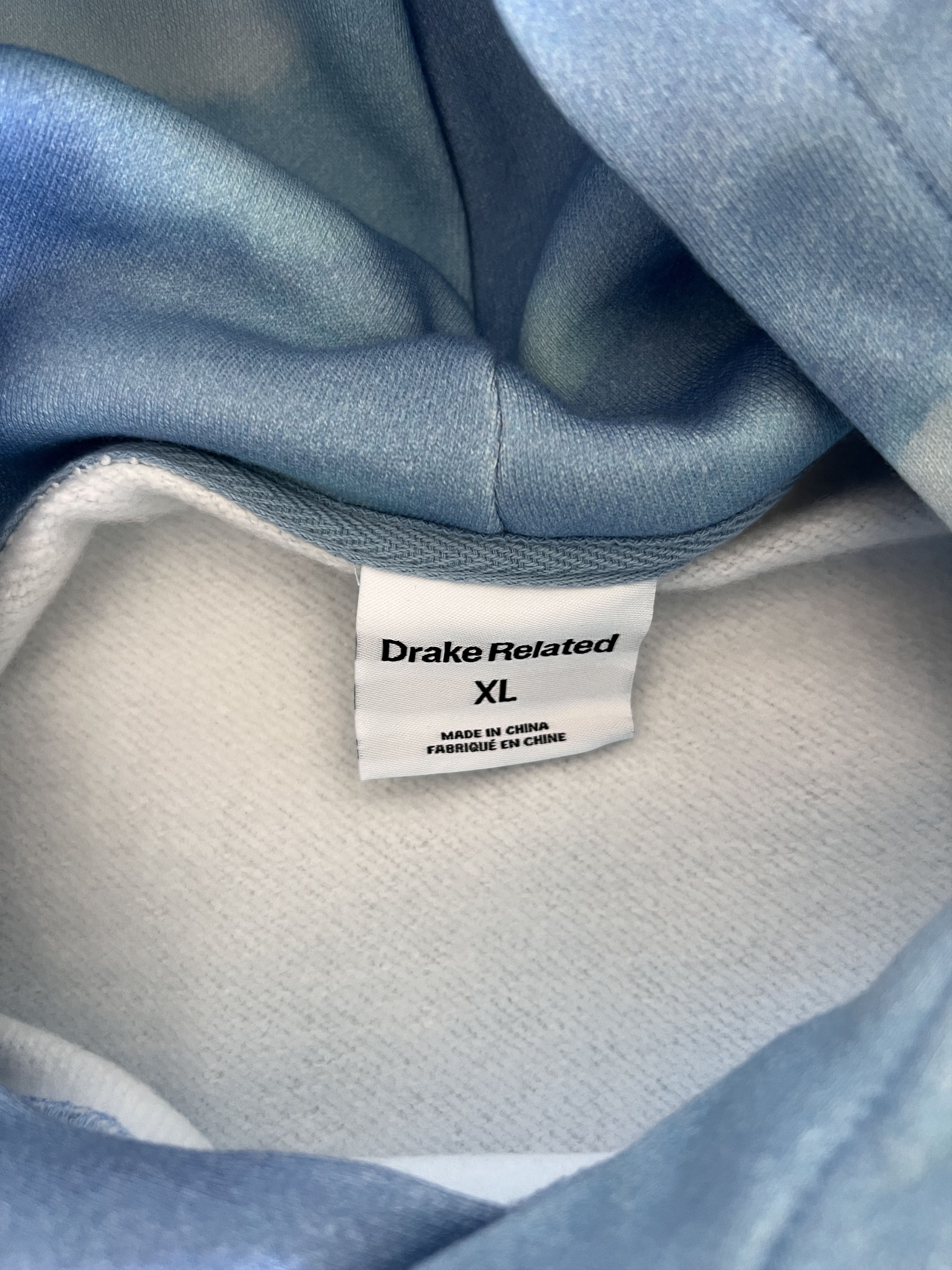 Drake Drake Nothing Was The Same Cloud Hoodie in Blue Size US XL / EU 56 / 4 - 4 Thumbnail