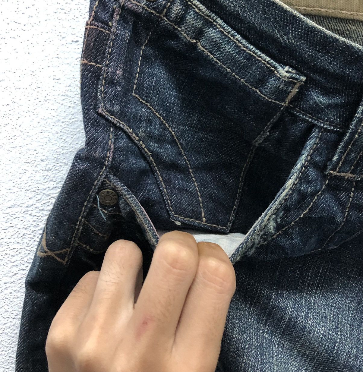 Nine Lives Vintage Nine Lives Denim Pants Size US 34 / EU 50 - 6 Thumbnail
