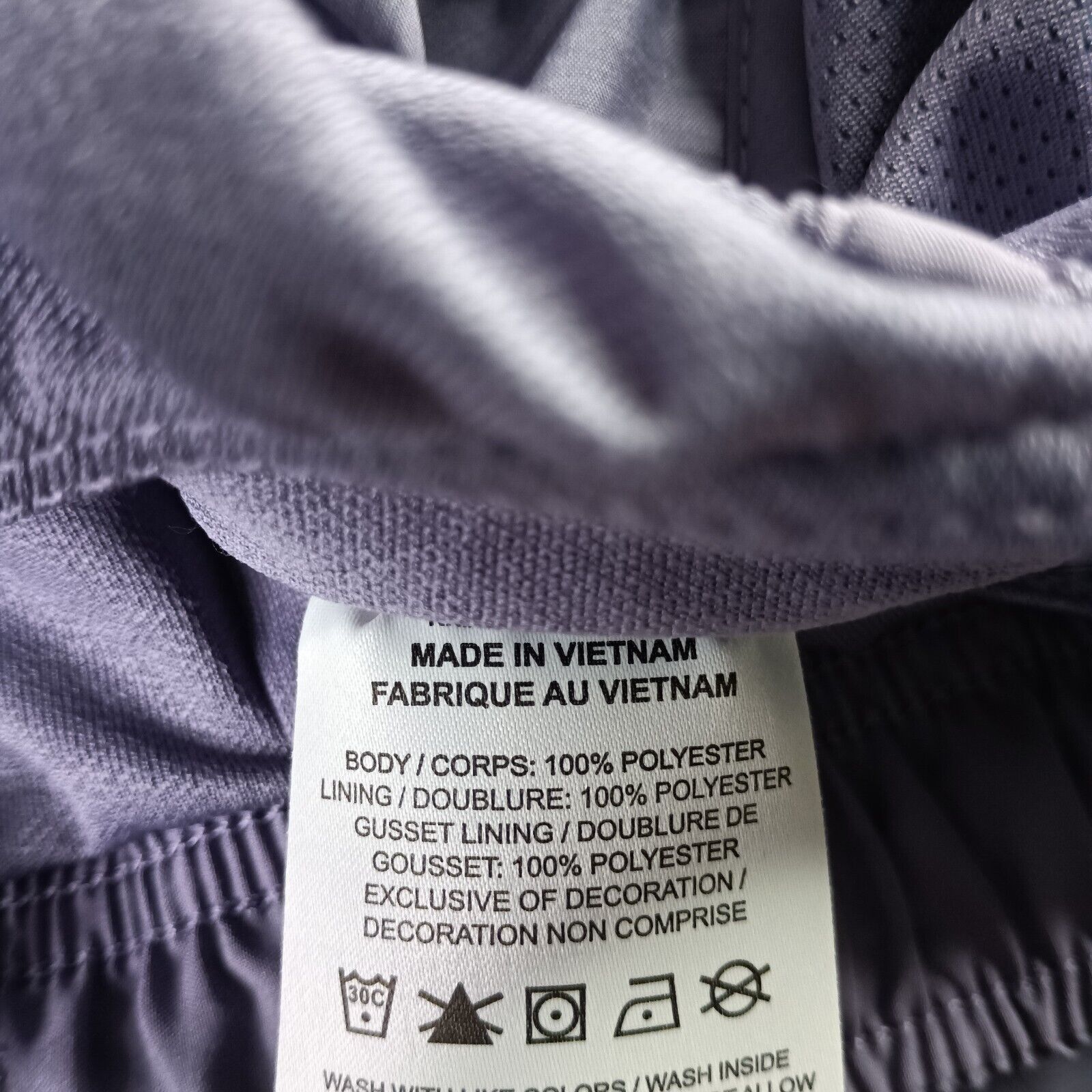 Nike Nike Tempo Women's Brief-Lined Running Shorts Size XL Purple Size 36" / US 14 / IT 50 - 3 Thumbnail