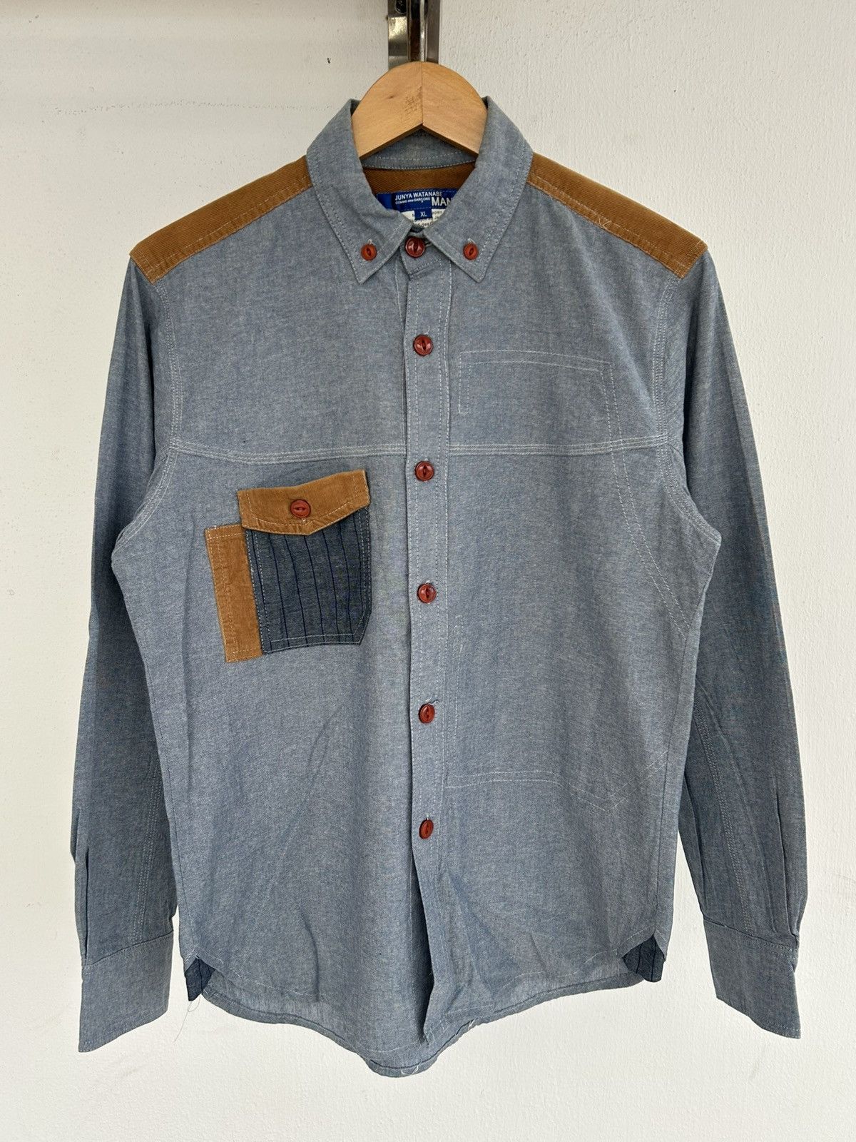 Comme des Garcons AD 05’ CDG Man Shirt Button Up Japan Size US L / EU 52-54 / 3 - 1 Thumbnail