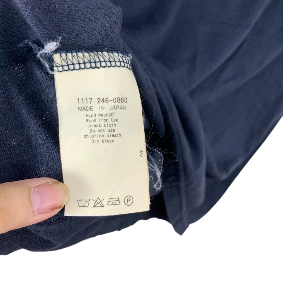 United Arrows Vintage UNITED ARROWS TOKYO Collection Natural Dye Polo Size US M / EU 48-50 / 2 - 7 Thumbnail