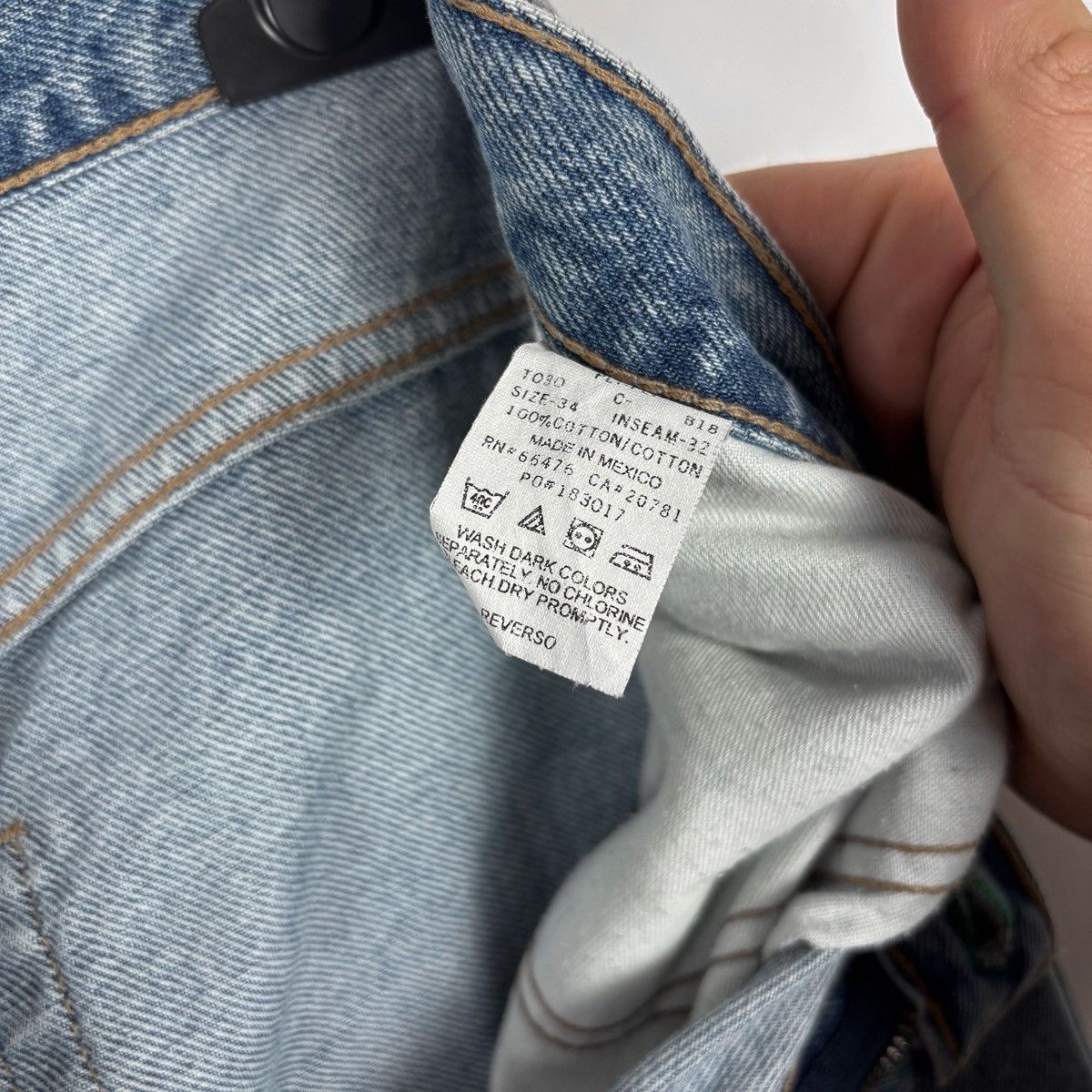 Tommy Hilfiger Tommy Hilfiger Vintage denim jeans Size US 34 / EU 50 - 8 Thumbnail