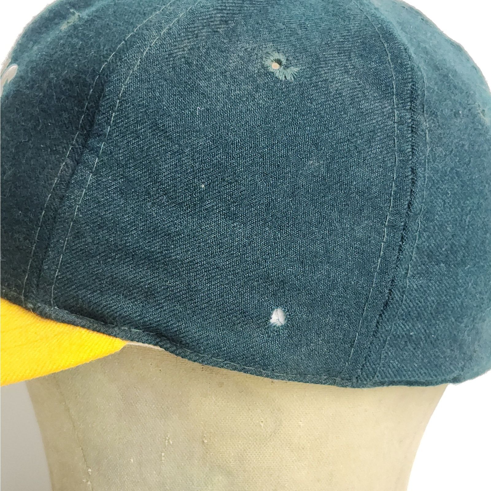 New Era Oakland A's New Era 59 Fifty Wool Baseball Hat Size 6 7/8 Size ONE SIZE - 5 Thumbnail