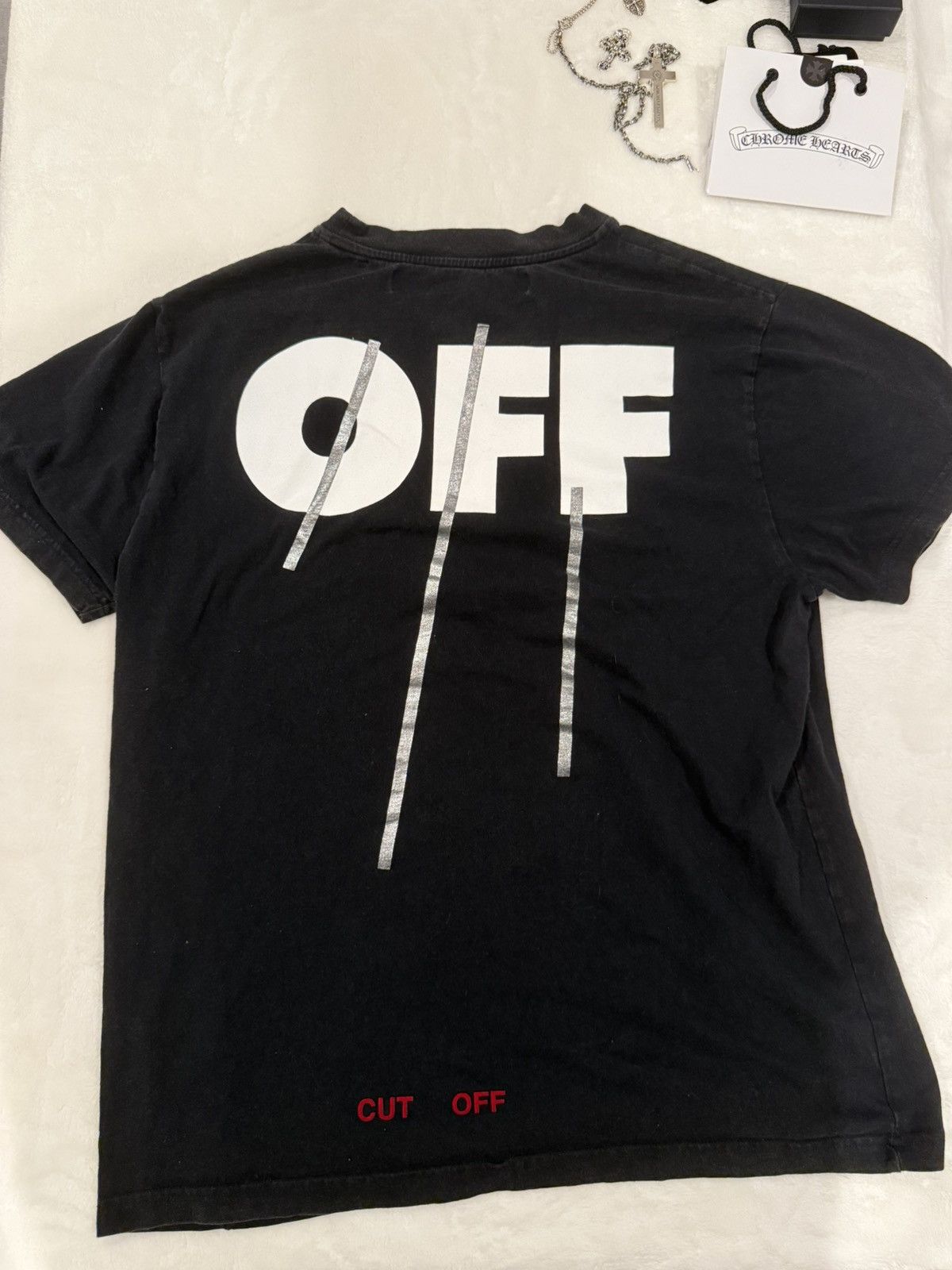Off-White OFF-WHITE OFF T Shirt Size US M / EU 48-50 / 2 - 1 Thumbnail