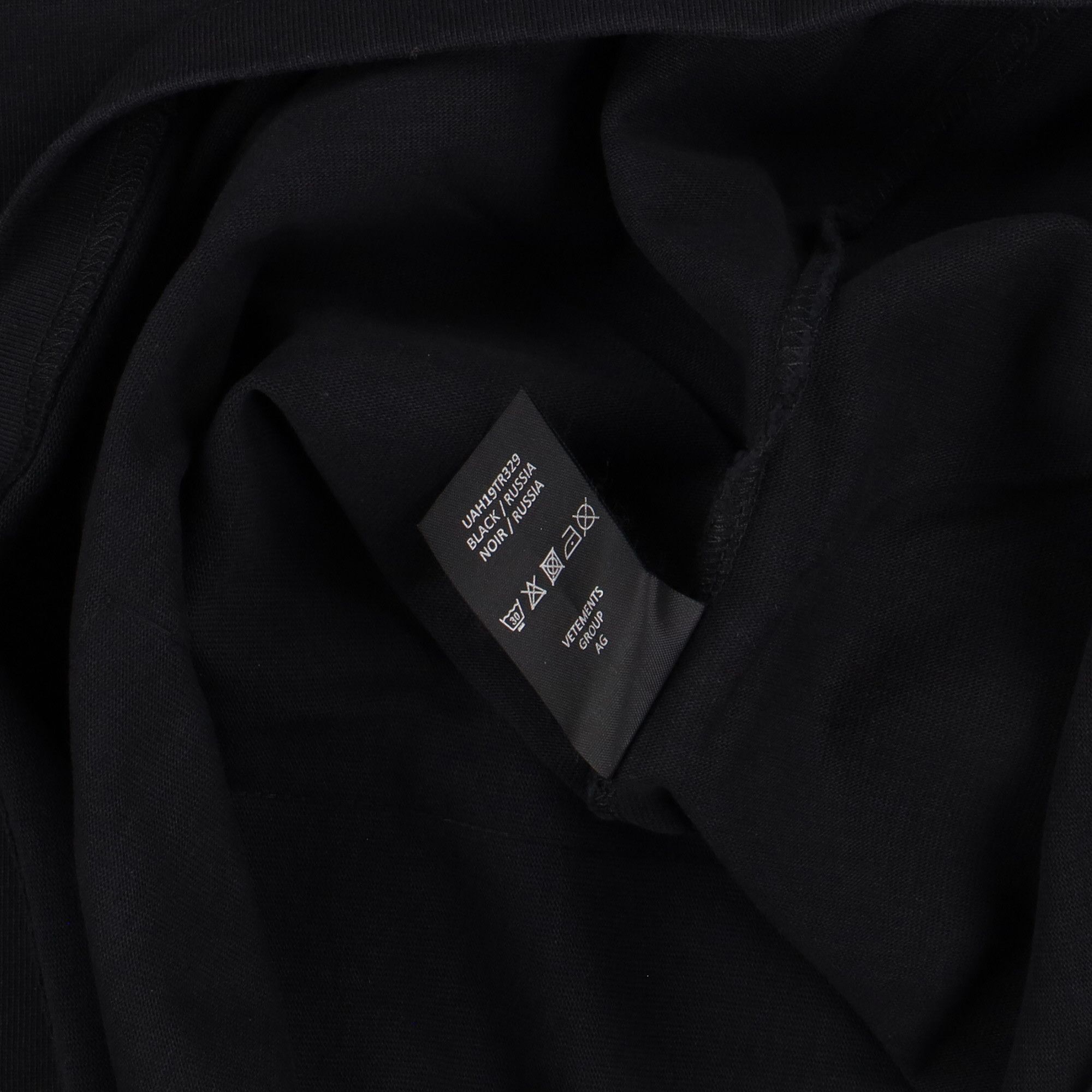 Vetements Black Russia Patchwork Oversized T-Shirt Size S / US 4 / IT 40 - 9 Thumbnail