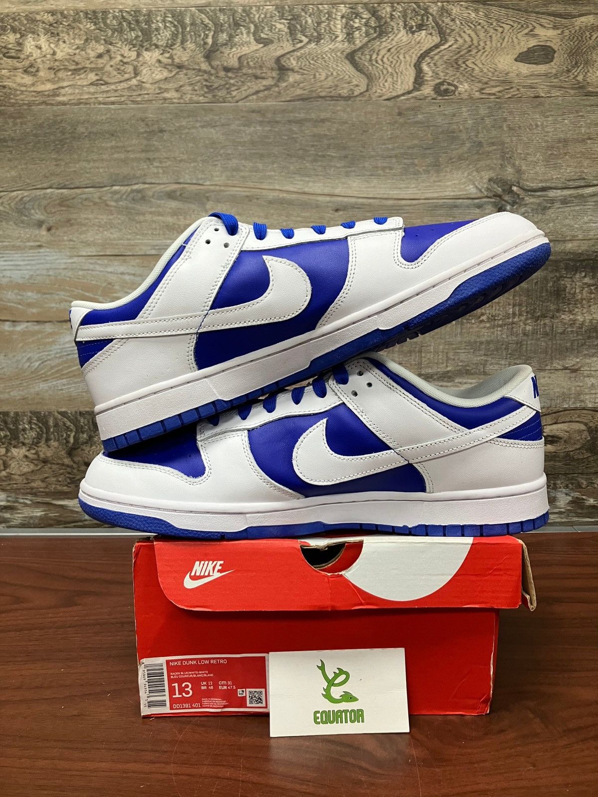 Nike 13-Nike Dunk Racer Blue Size US 13 / EU 46 - 2 Thumbnail