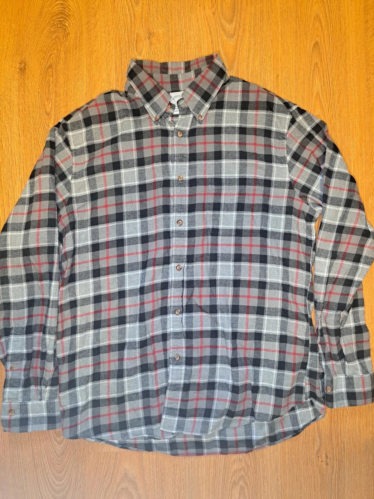 Brooks Brothers Brooks Brothers Flannel Shirt Mens Large Multicolor Plaid Size US L / EU 52-54 / 3 - 1 Thumbnail
