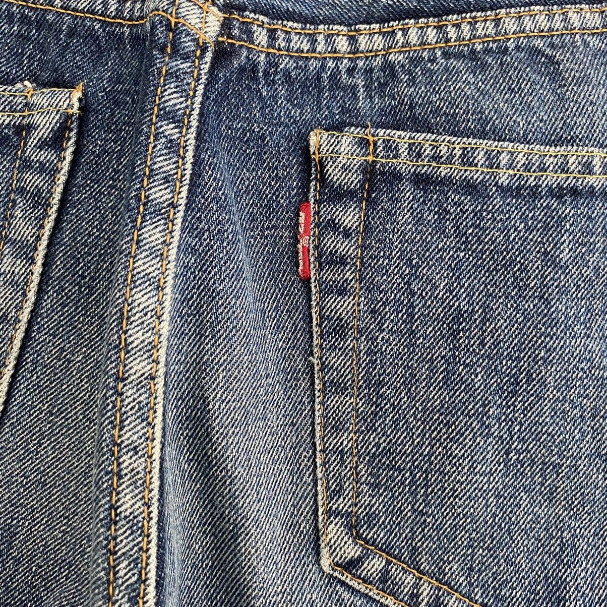 Denime Vintage 90’s Denime Japan Faded Blue Selvedge Jeans Size US 30 / EU 46 - 13 Thumbnail
