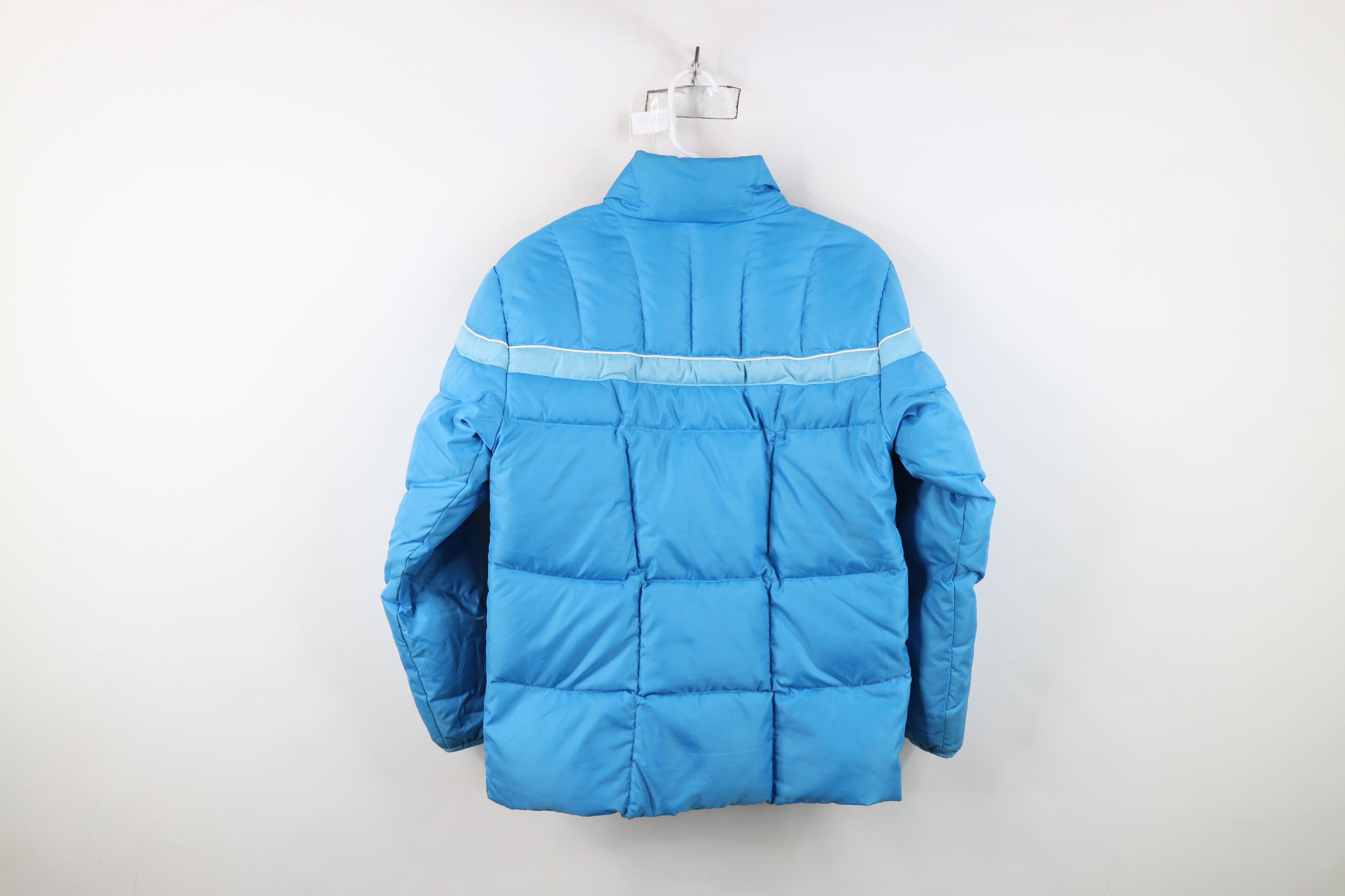 Nike Vintage Nike ACG Mini Swoosh Duck Down Puffer Jacket Blue Size XL / US 12-14 / IT 48-50 - 15 Thumbnail