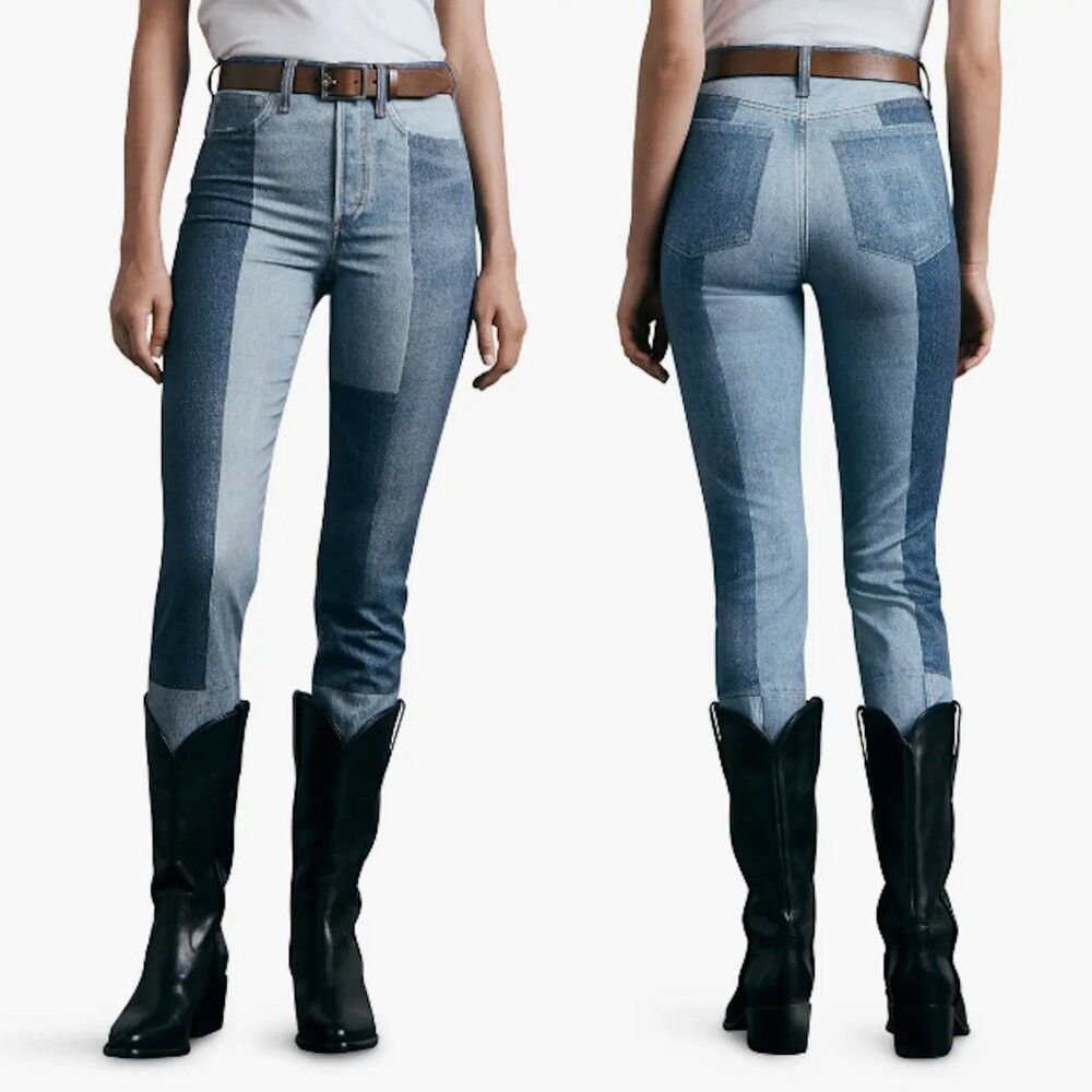 Rag & Bone NWT New $325 Rag & Bone Stretch Miramar Nina Cigarette Jean Size 24" / US 00 / IT 34 - 1 Thumbnail