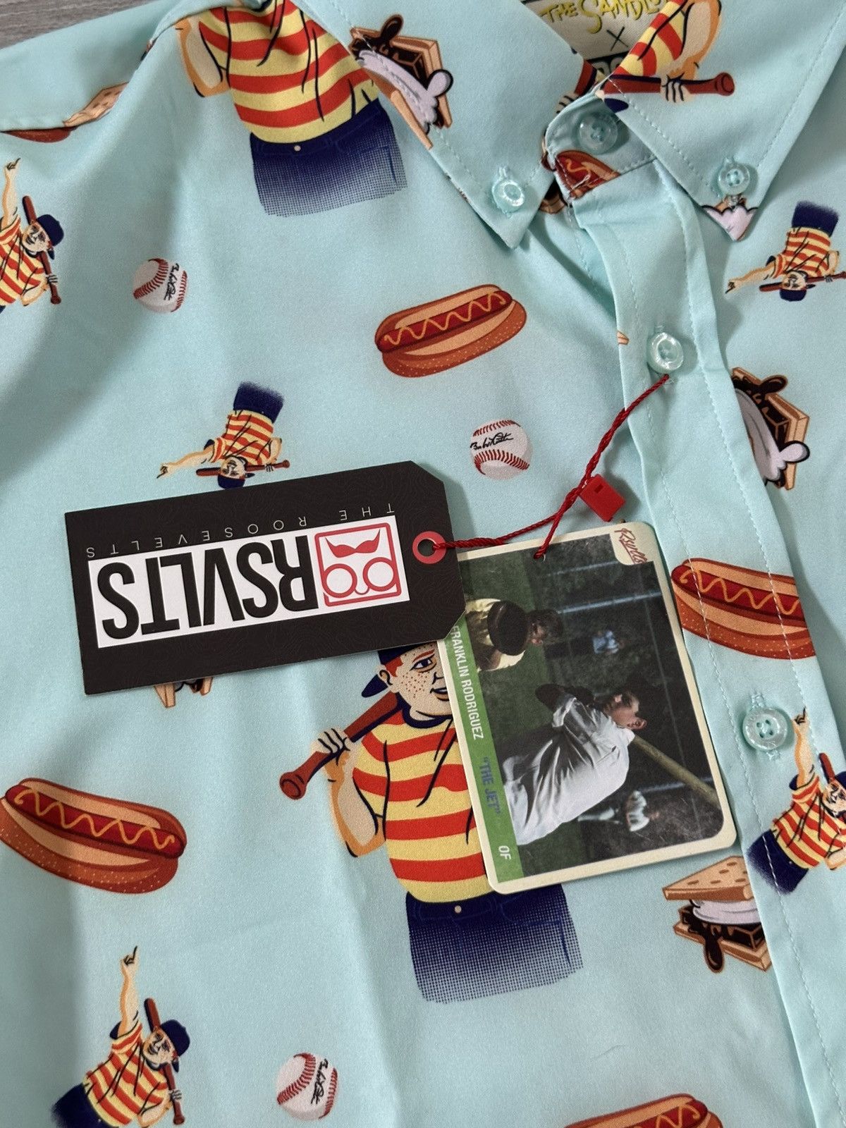 Other RSVLTS Sandlot Great Hambino KUNUFLEX Short Sleeve Shirt L Size US L / EU 52-54 / 3 - 3 Thumbnail