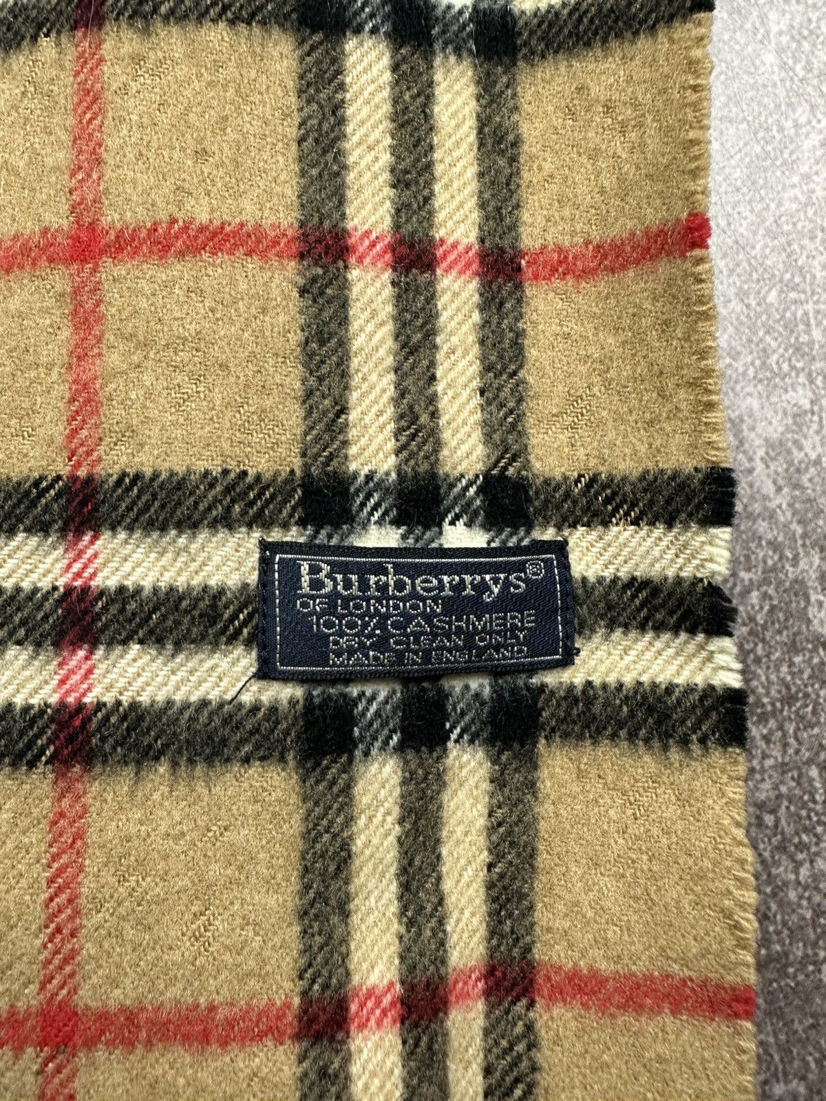 Burberry BURBERRY SCARF VINTAGE 90s Size ONE SIZE - 3 Thumbnail