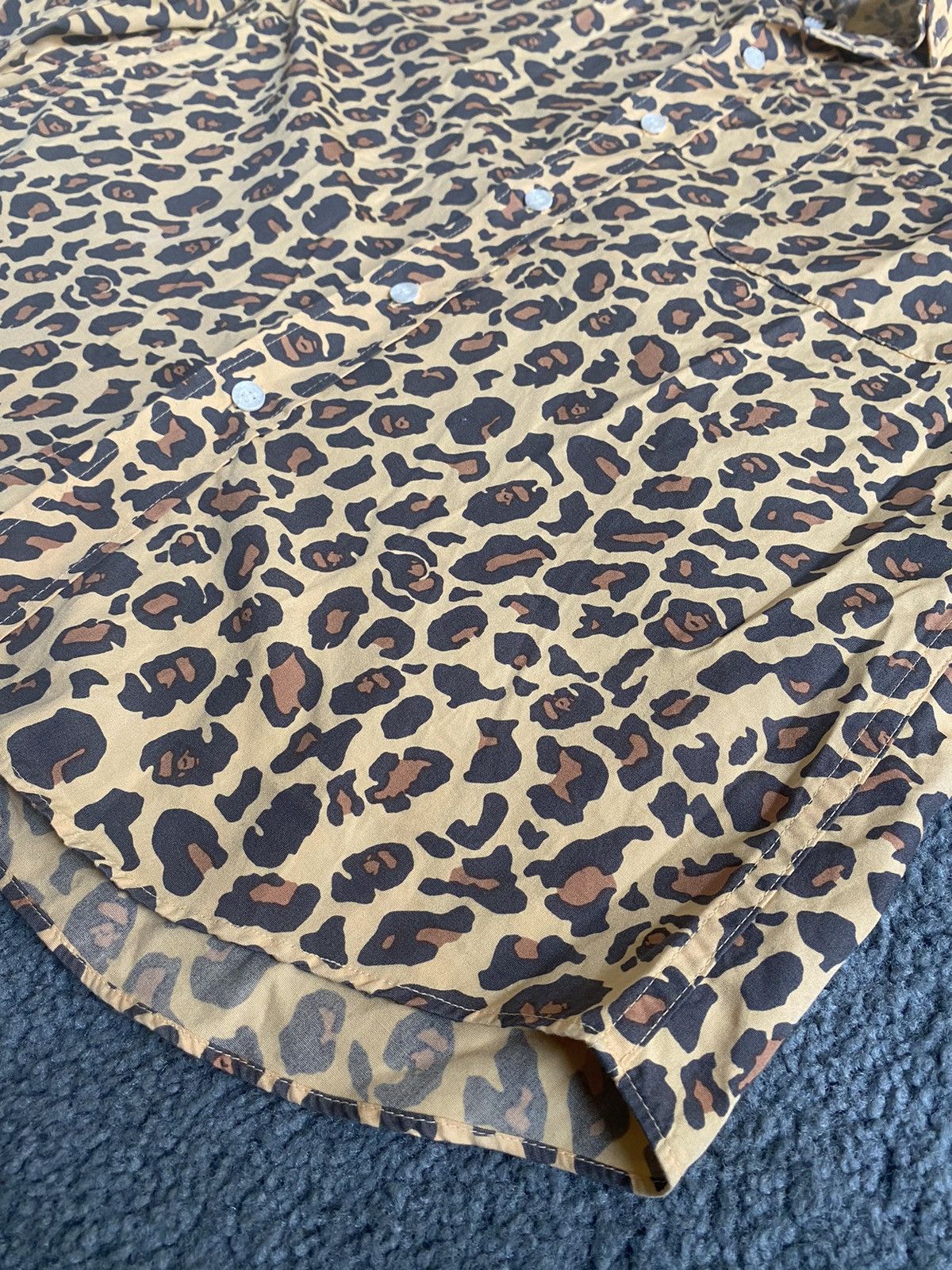 Bape × Vintage Vintage Giraffe Print Camo Shirt Size US M / EU 48-50 / 2 - 2 Thumbnail