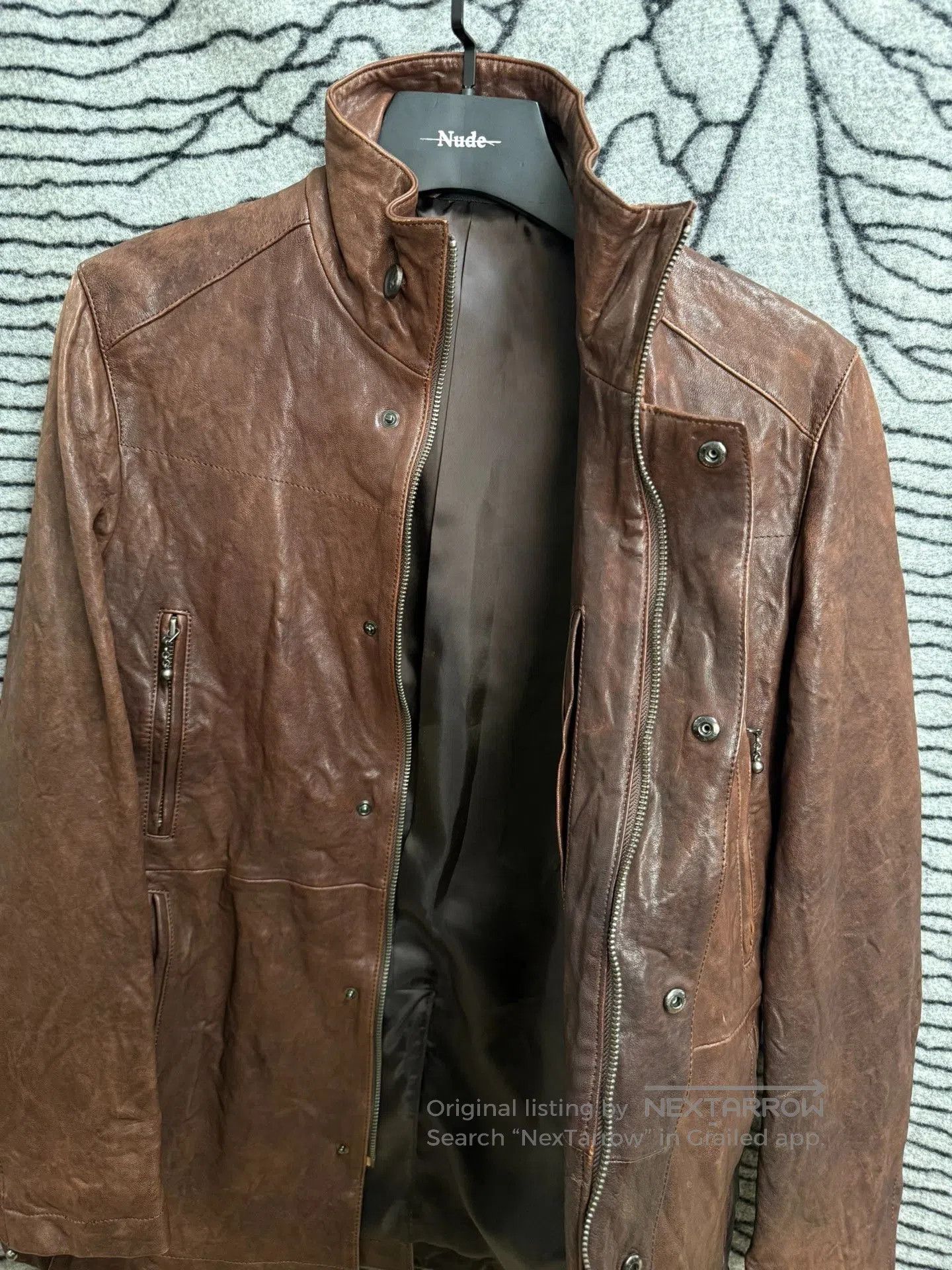 Yohji Yamamoto A.A.R x Yohji Yamamoto Washed Sheepskin Jacket. Size US M / EU 48-50 / 2 - 6 Thumbnail