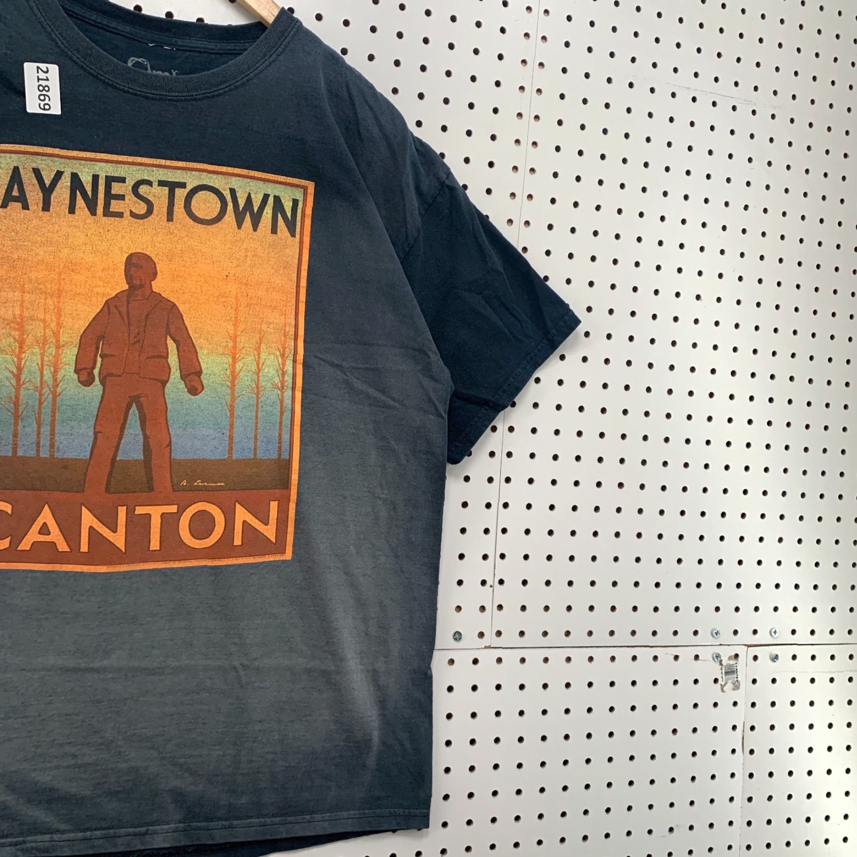 Vintage VINTAGE Jaynestown Canton Shirt Mens XL Faded Gray Serenity 23x29 Short Sleeve Shirt Mens XL Gray 23x29 Serenity Band Music Size US XL / EU 56 / 4 - 4 Thumbnail