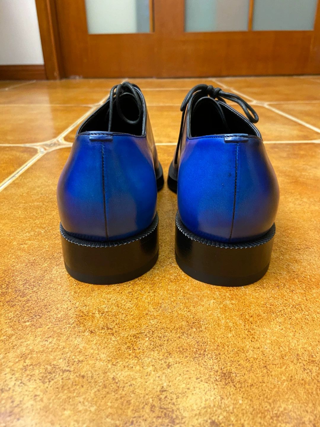 Berluti BERLUTI Blade US7.5 (40.5 EU) Blue Black Venice Calf Size US 7.5 / EU 40-41 - 6 Thumbnail
