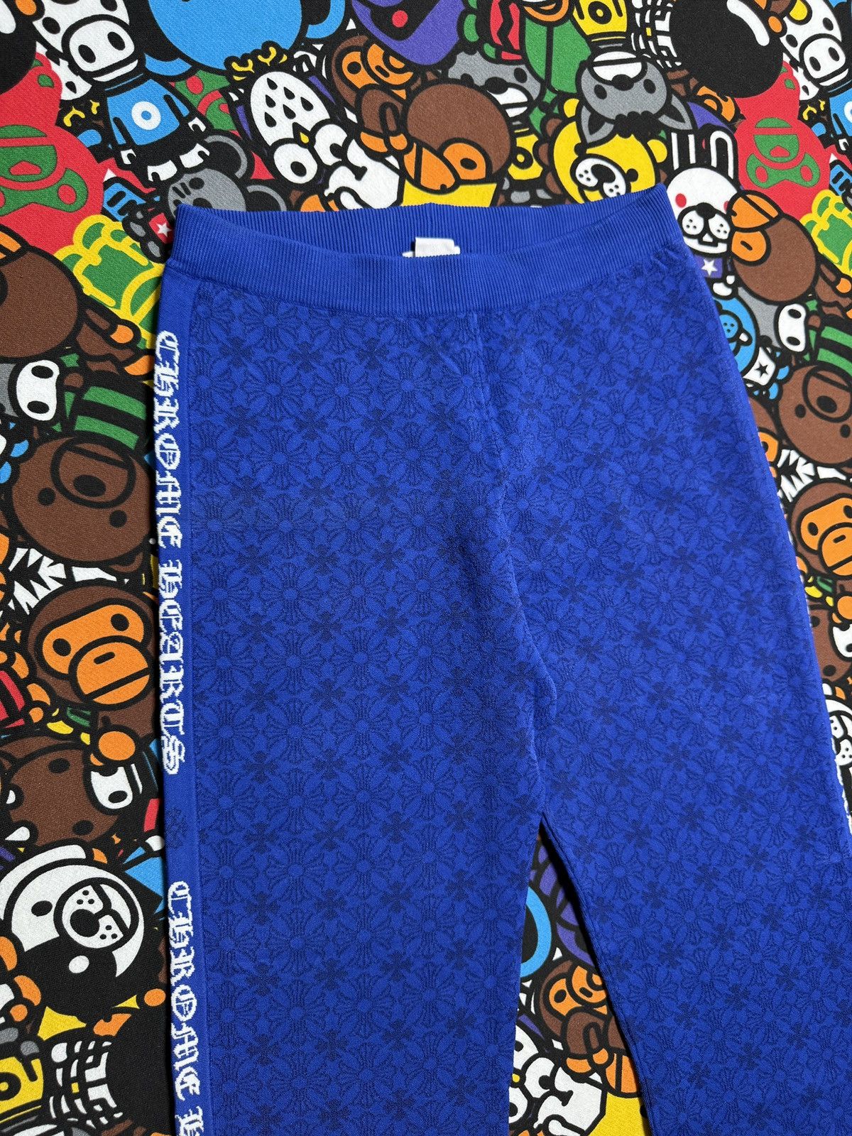 Chrome Hearts Chrome Hearts Blue Velour Sweatpants Size 30" / US 8 / IT 44 - 3 Thumbnail