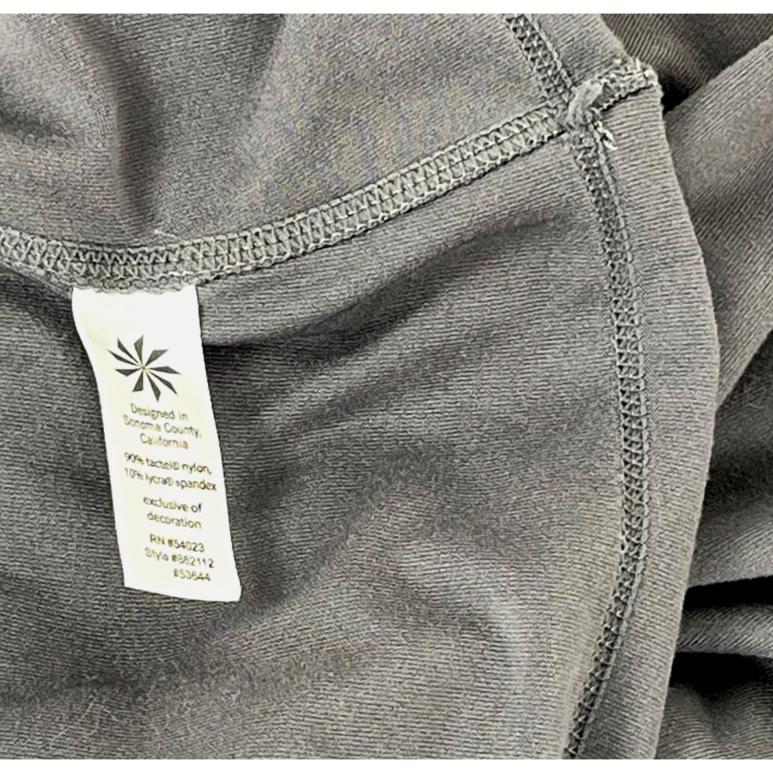 Athleta Athleta Jersey-Knit Skirt Gray with Pockets Sz. Small Size 27" / US 4 / IT 40 - 5 Thumbnail