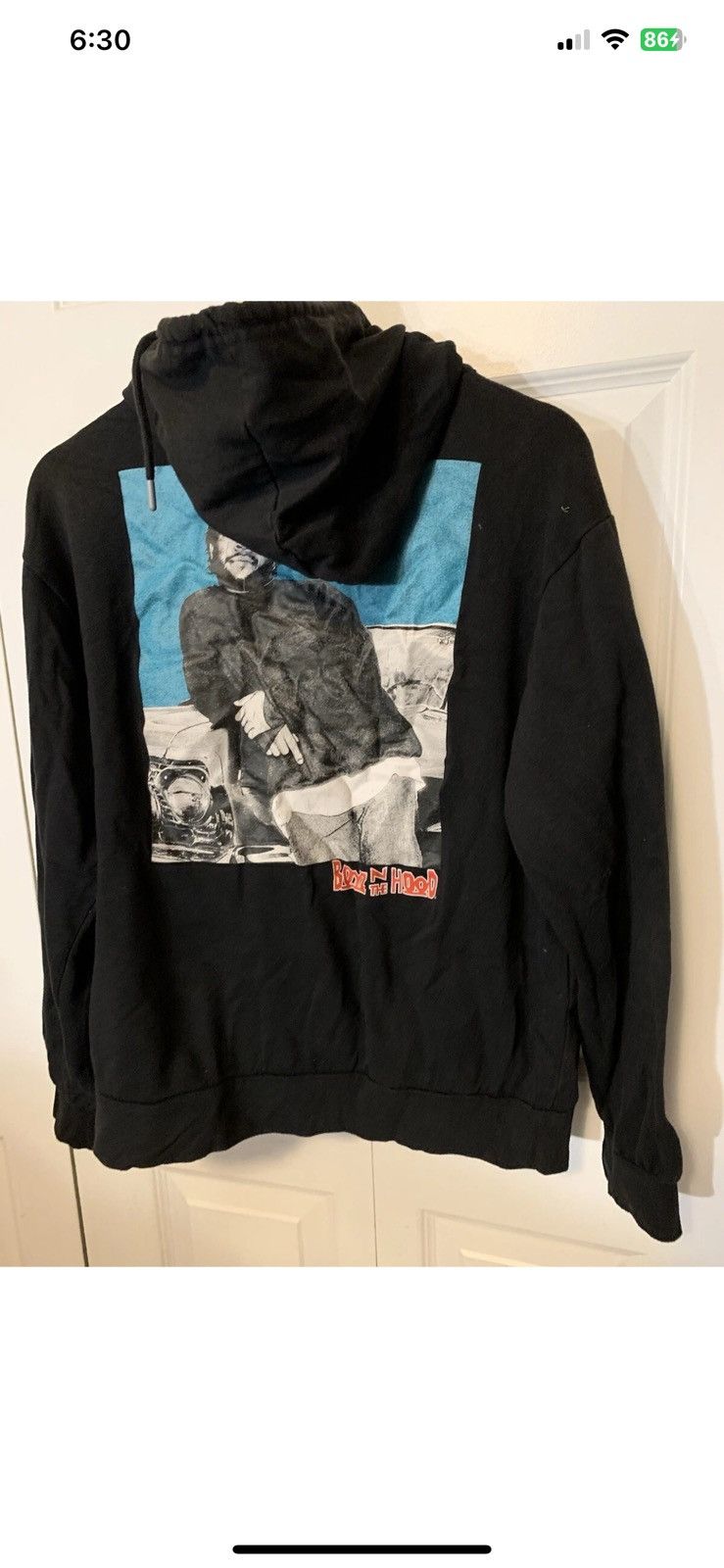 Other Boyz in the hood mens sz M hoodie black pullover doughboy Size US M / EU 48-50 / 2 - 7 Thumbnail