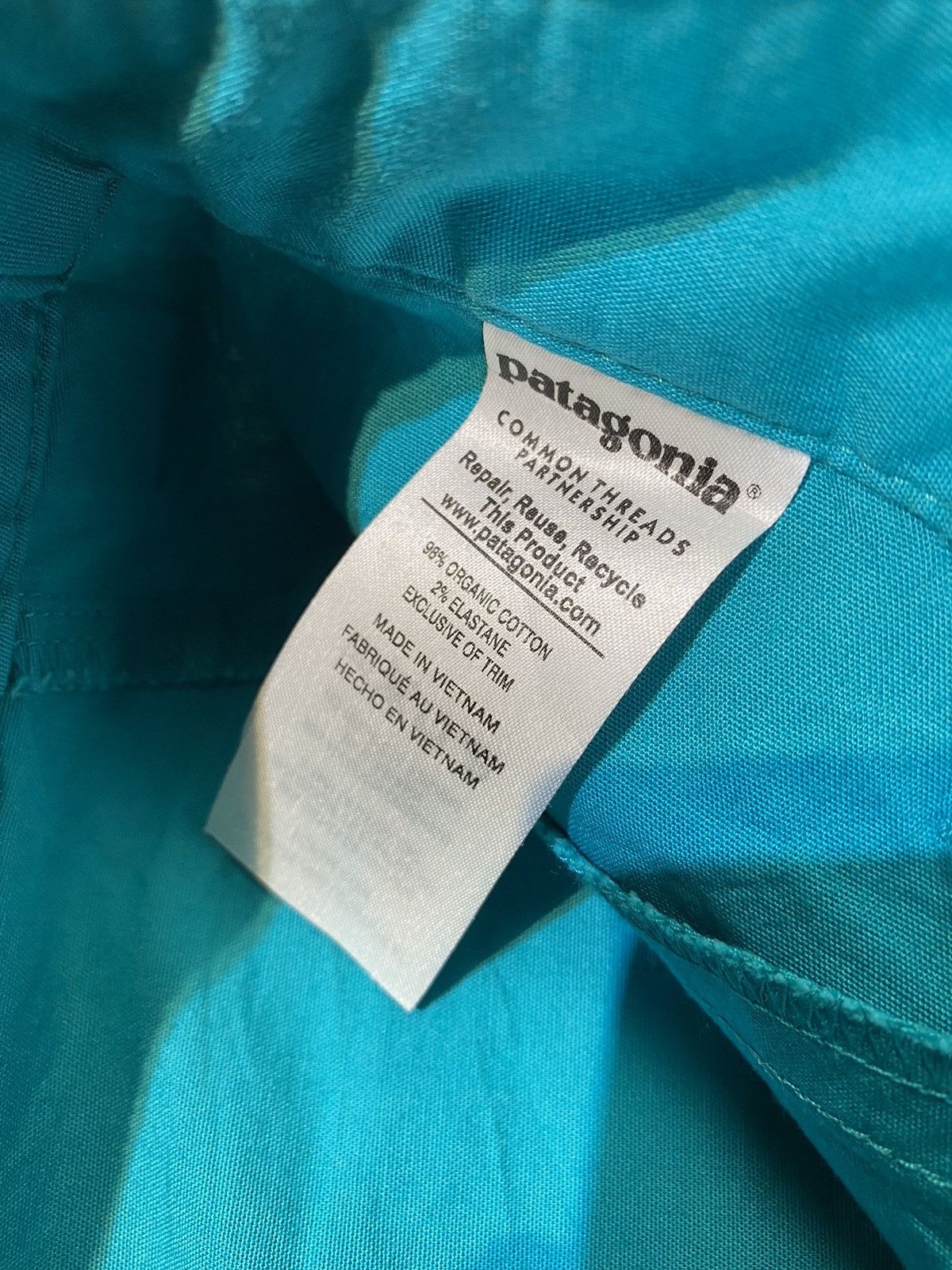 Patagonia Patagonia Climbing Hiking Rock Venga Turqoise Shorts Size US 32 / EU 48 - 5 Thumbnail