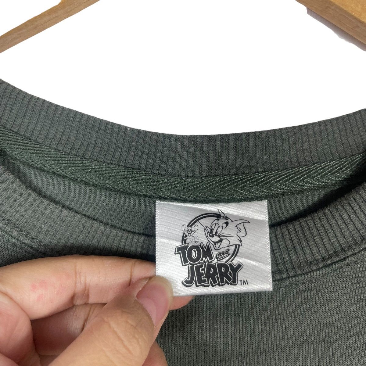 Vintage Tom And Jerry Jerry Mouse Embroidered Graphic Crewneck Size M / US 6-8 / IT 42-44 - 4 Thumbnail