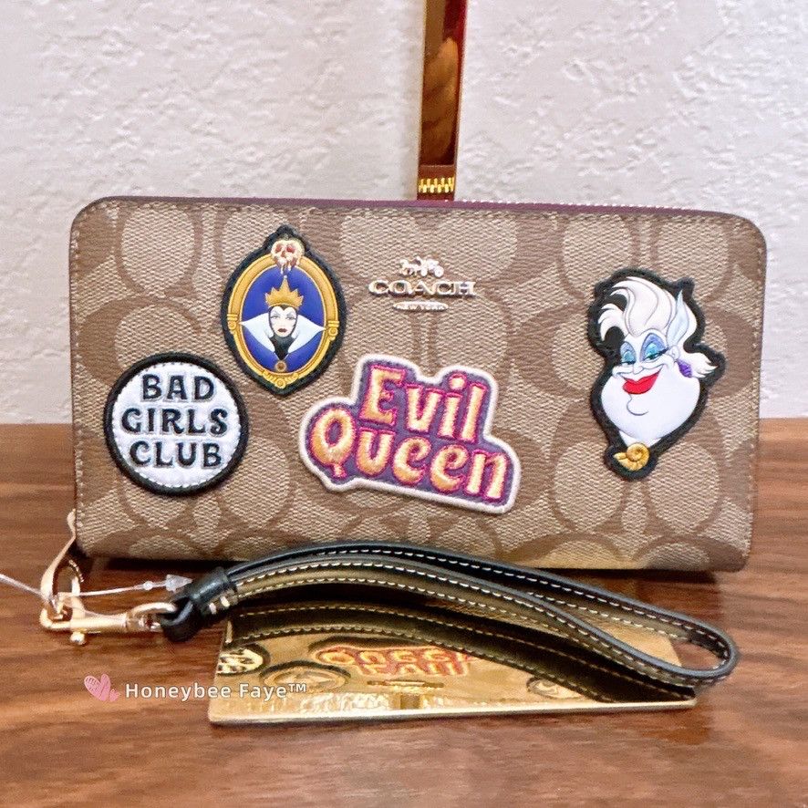 Coach Disney X Coach CC336 Long Zip Around Wallet Size ONE SIZE - 4 Thumbnail
