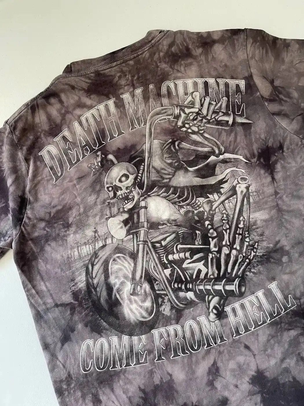 Band Tees Vintage Y2k Dead Machine Skull Tee Biker Size US S / EU 44-46 / 1 - 5 Thumbnail