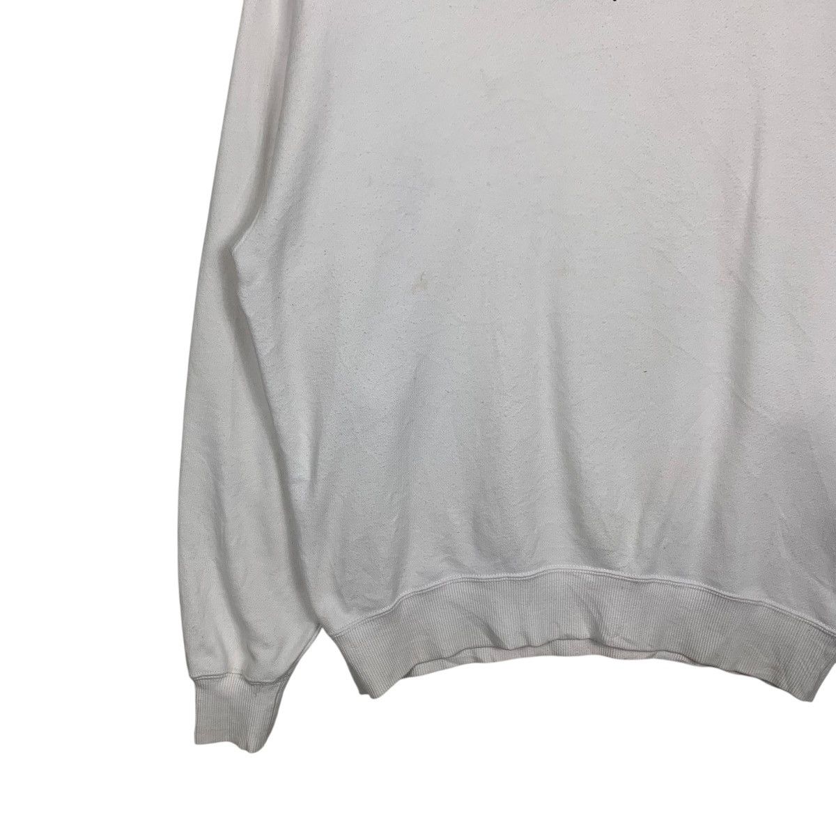 Champion CHAMPION Embroidery Center Logo White Sweatshirt #1579-C71 Size US M / EU 48-50 / 2 - 5 Thumbnail