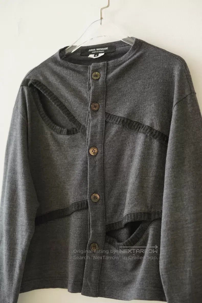 Comme des Garcons Comme Des Garcons Deconstructed wool sweater Size S / US 4 / IT 40 - 3 Thumbnail