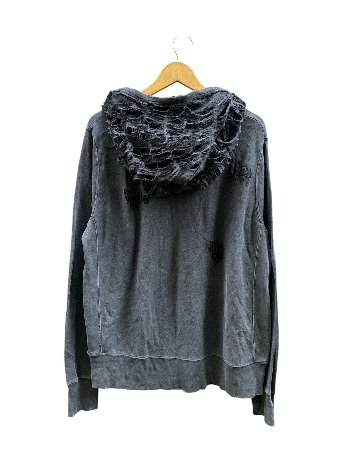 If Six Was Nine Distressed Simplicite Hoodie ERD Greg Lauren Style Size US L / EU 52-54 / 3 - 5 Thumbnail