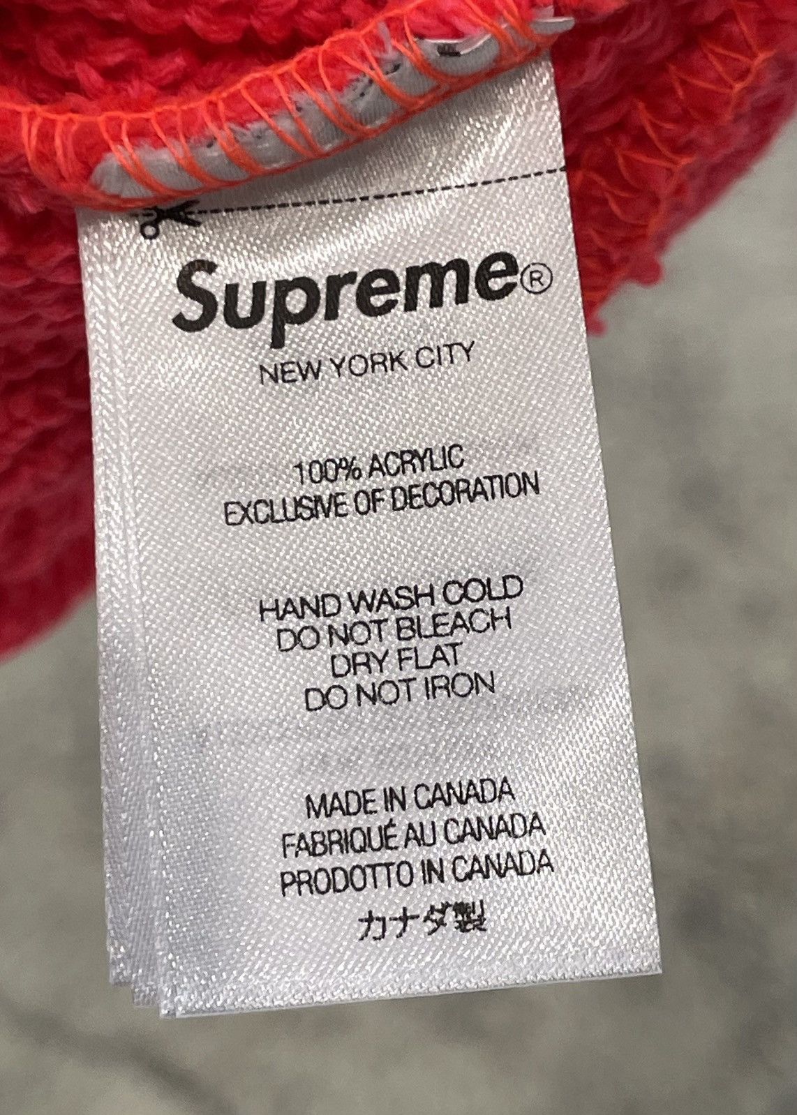 Supreme Supreme Loose Gauge Beanie Size ONE SIZE - 4 Thumbnail