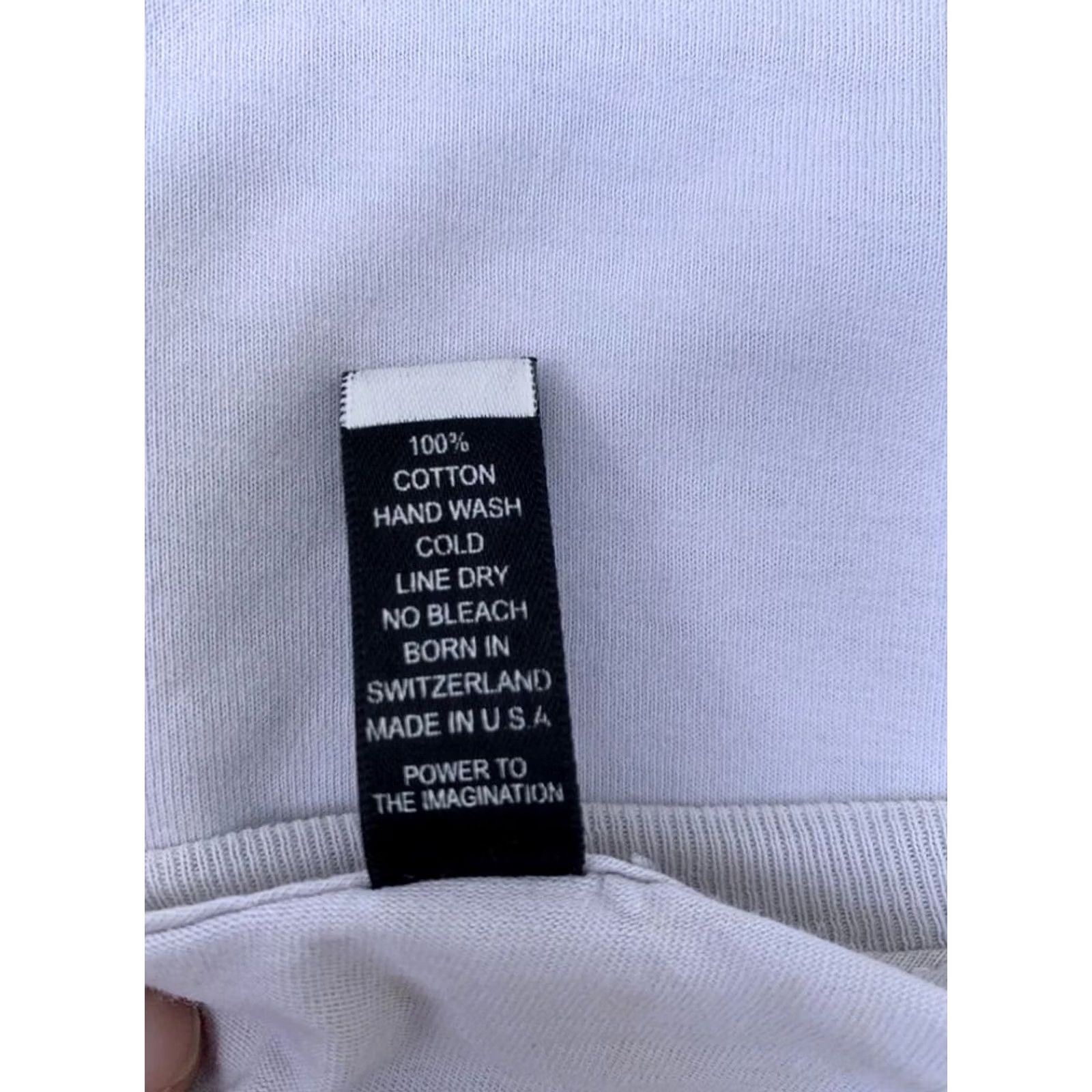 Vintage Imaginary Foundation Astronaut T-Shirt L Surreal Space Art Made in USA Men White Size US L / EU 52-54 / 3 - 3 Thumbnail