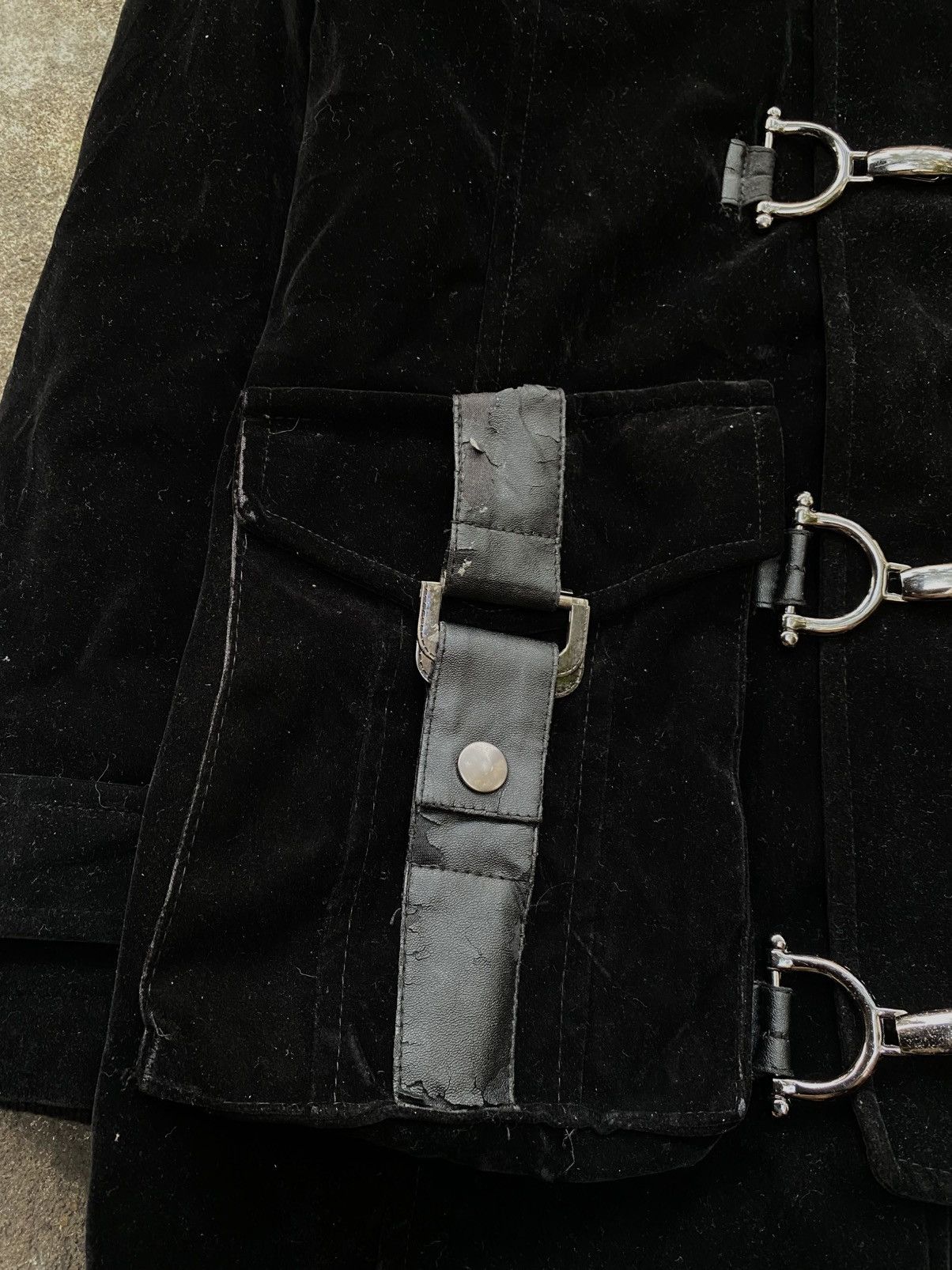 If Six Was Nine JAPANESE BRAND FUR JACKET PUNK GOTHIC BY AUTHENTIC Size US M / EU 48-50 / 2 - 7 Thumbnail