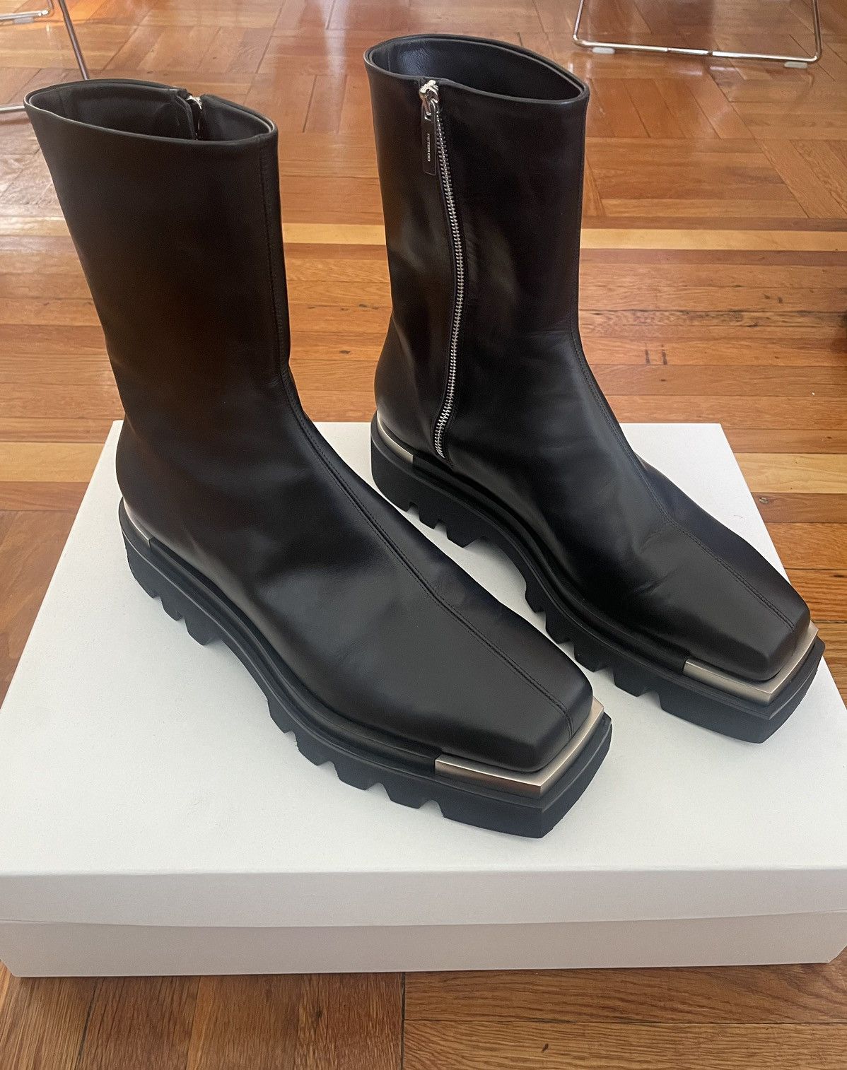 PETER DO COMBAT BOOT BLACK サイズ43 PETER DO COMBAT BOOT BLACK サイズ43