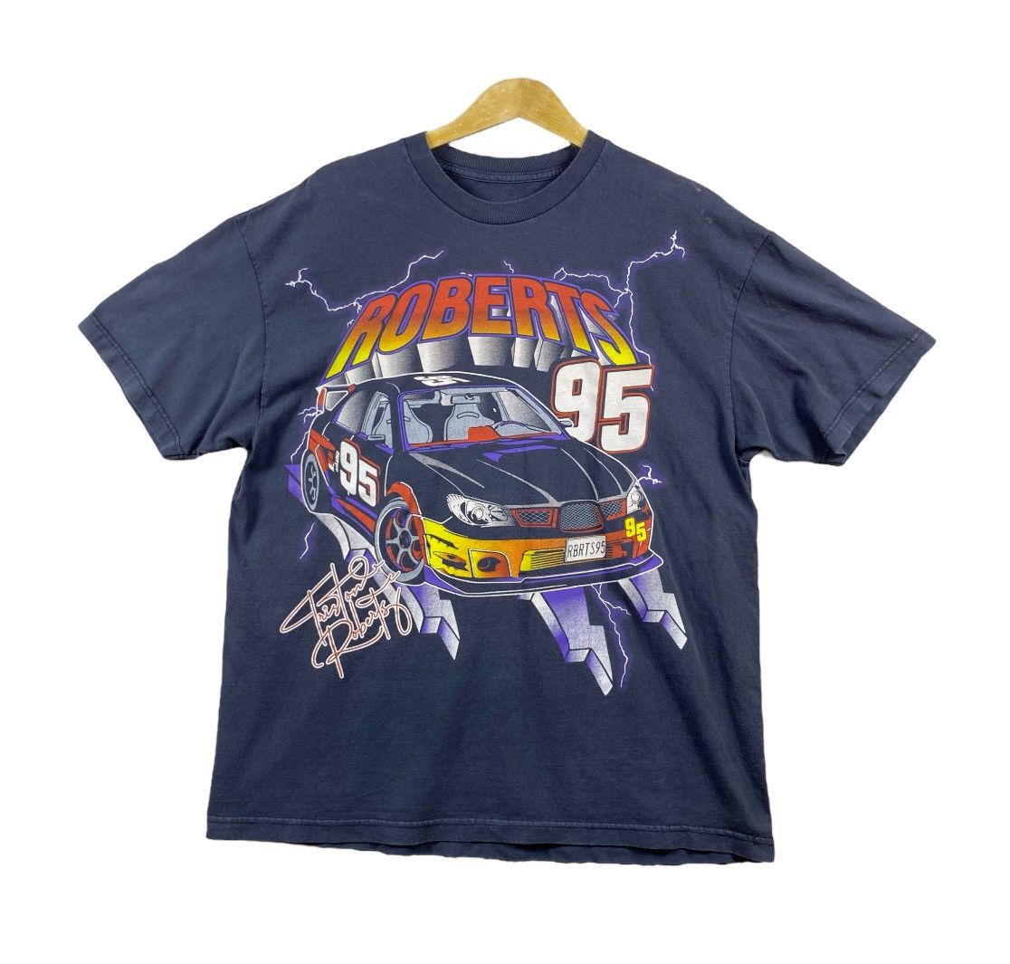 Vintage XL 90’s Tristan Roberts 95 Nascar Racing Baggy Oversized Size US XL / EU 56 / 4 - 1 Thumbnail