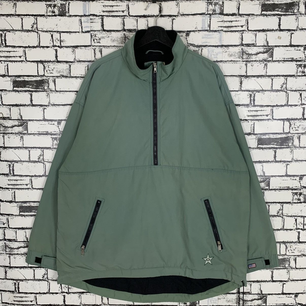 Designer × Sessions × Vintage Vintage Sessions Polar Wear Half Zip Jacket Winter Jacket Size US L / EU 52-54 / 3 - 1 Thumbnail