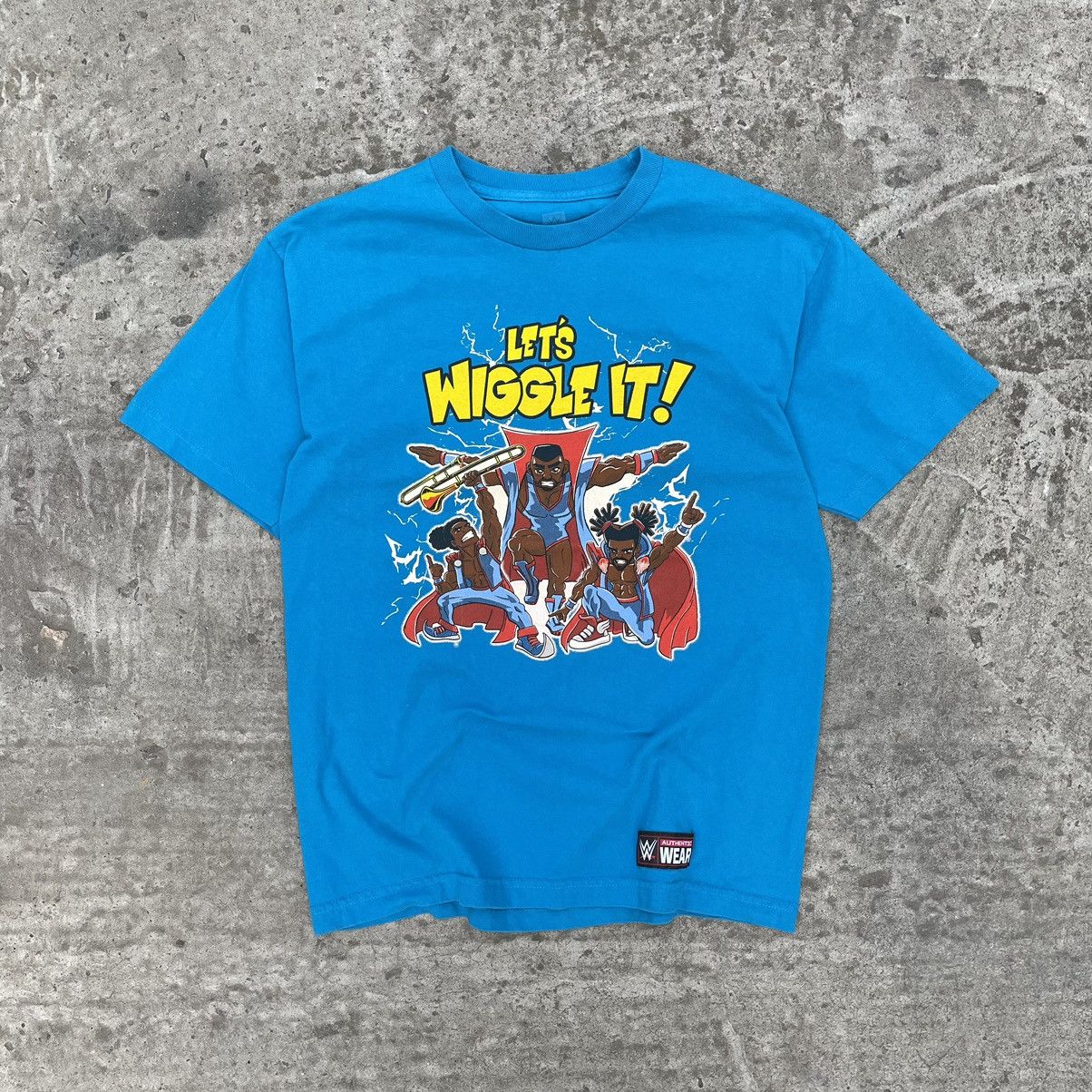Vintage × WWE Vintage WWE T-shirts Big Logo Let’s Wiggle It 00s Fight Size US M / EU 48-50 / 2 - 1 Thumbnail