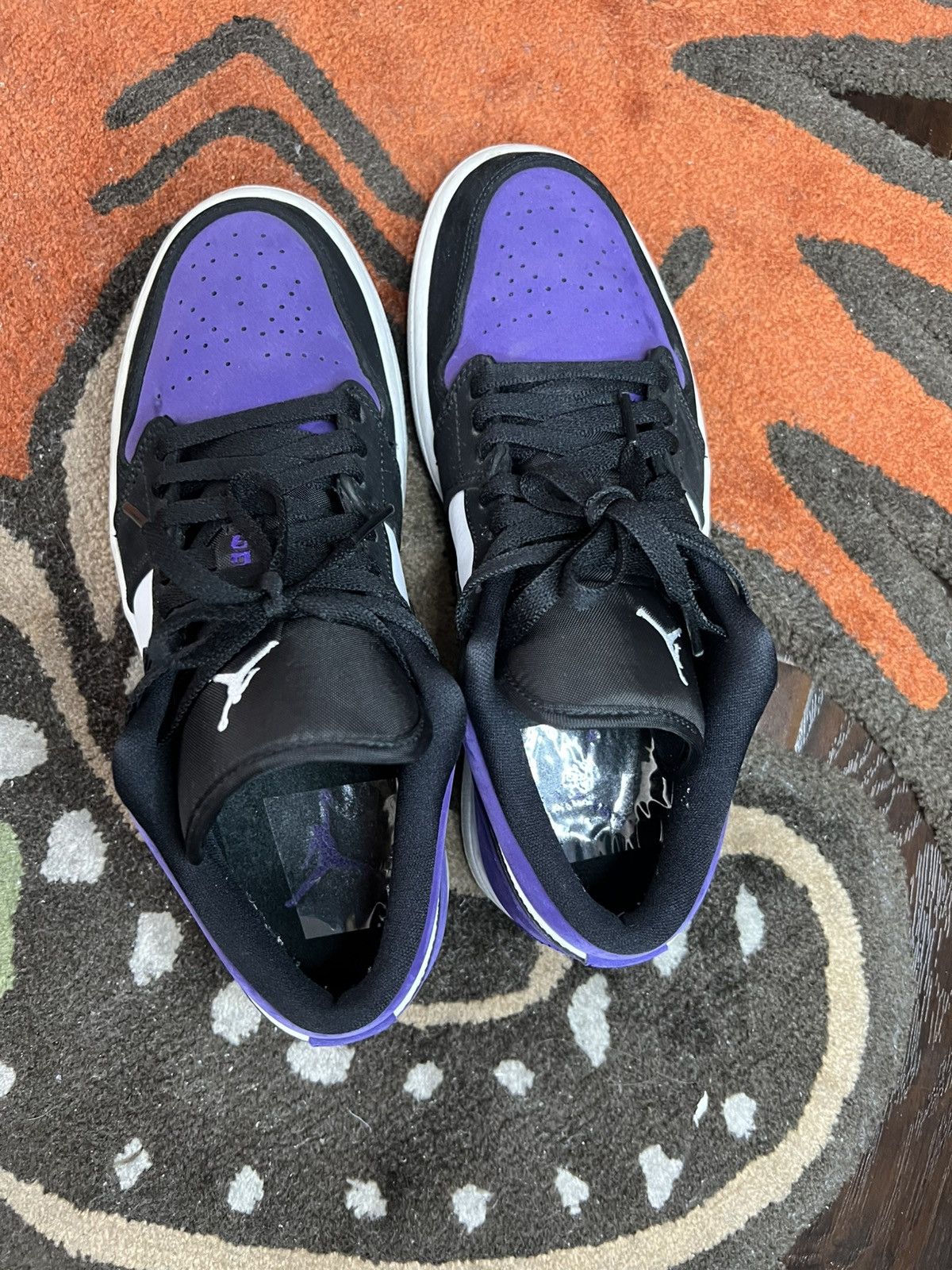 Jordan Brand × Nike Jordan 1 Low Court Purple Size US 8 / EU 41 - 5 Thumbnail